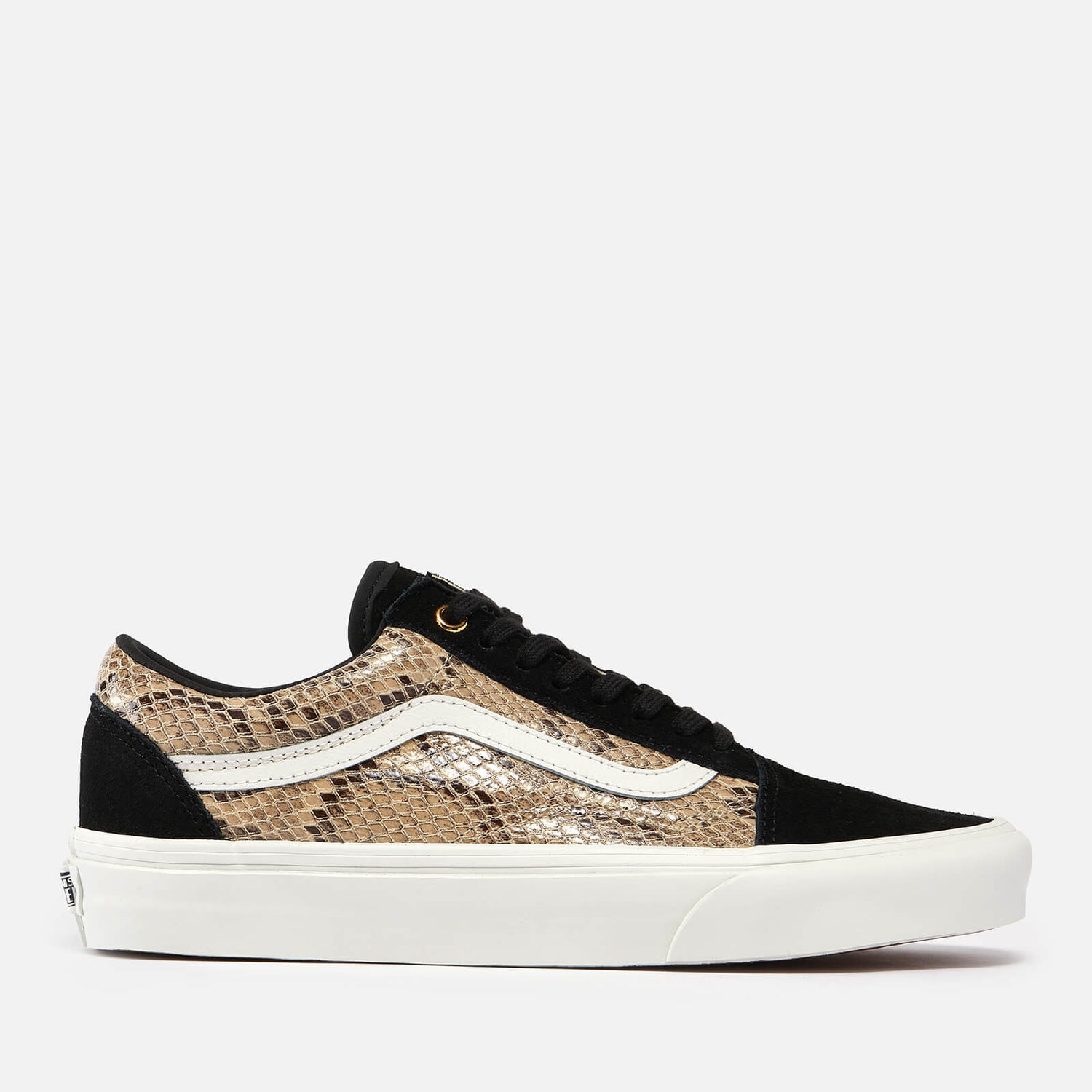 Vans Old Skool Suede and Canvas-Blend Trainers - UK 3