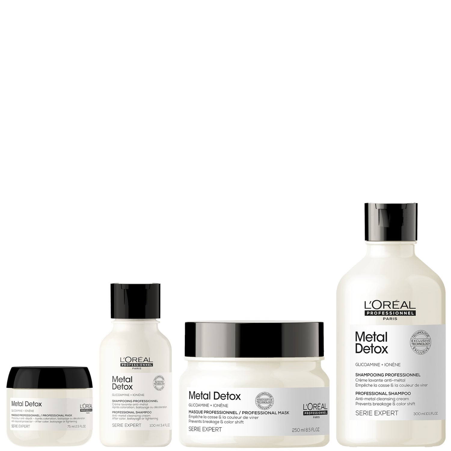 L'Oreal Professionel Metal Detox Shampoo and Masque Bundle