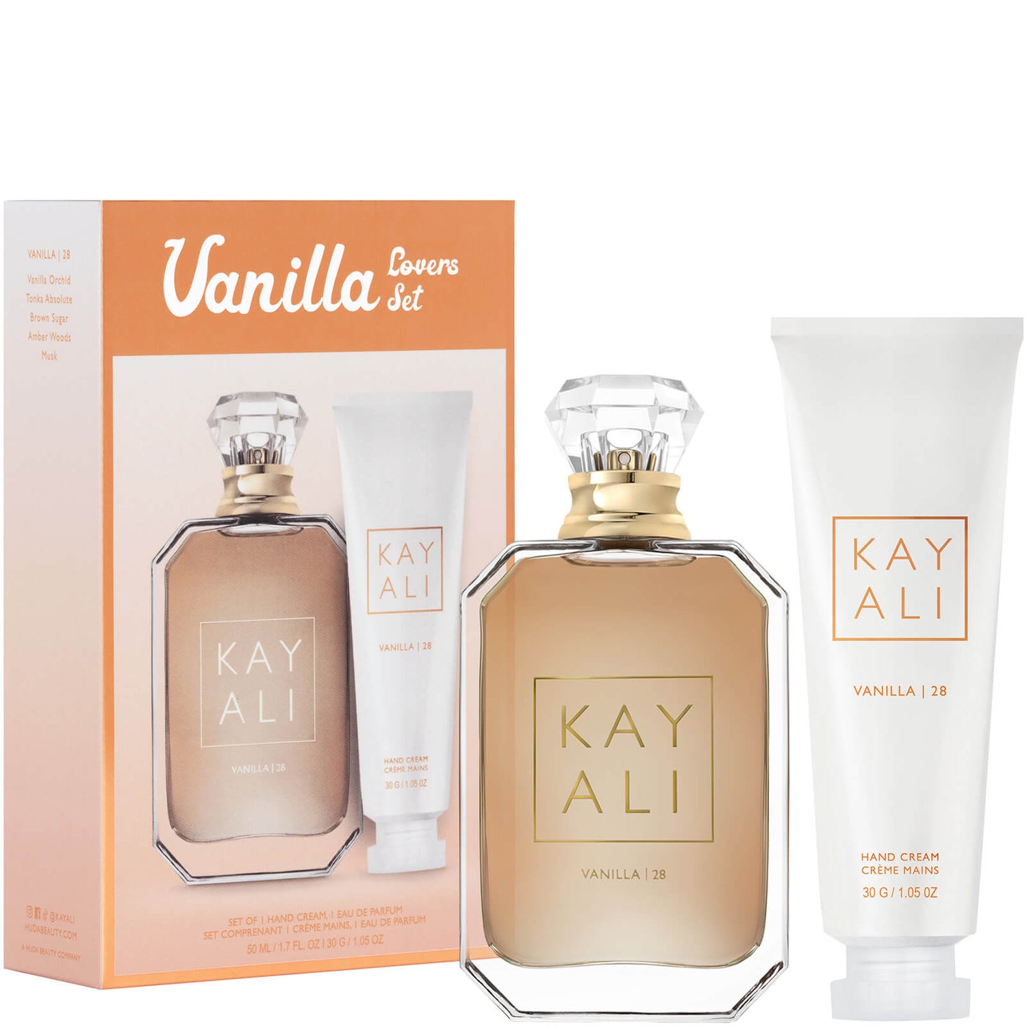 Huda Beauty Kayali Vanilla Lovers Set (Worth £80.00)