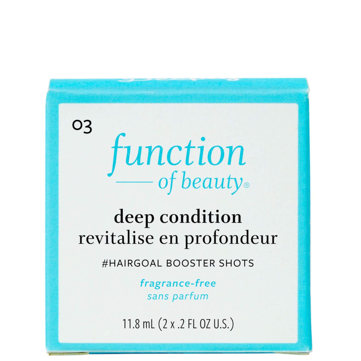 Function of Beauty Deep Condition #Hairgoal Booster Shots 11.8ml