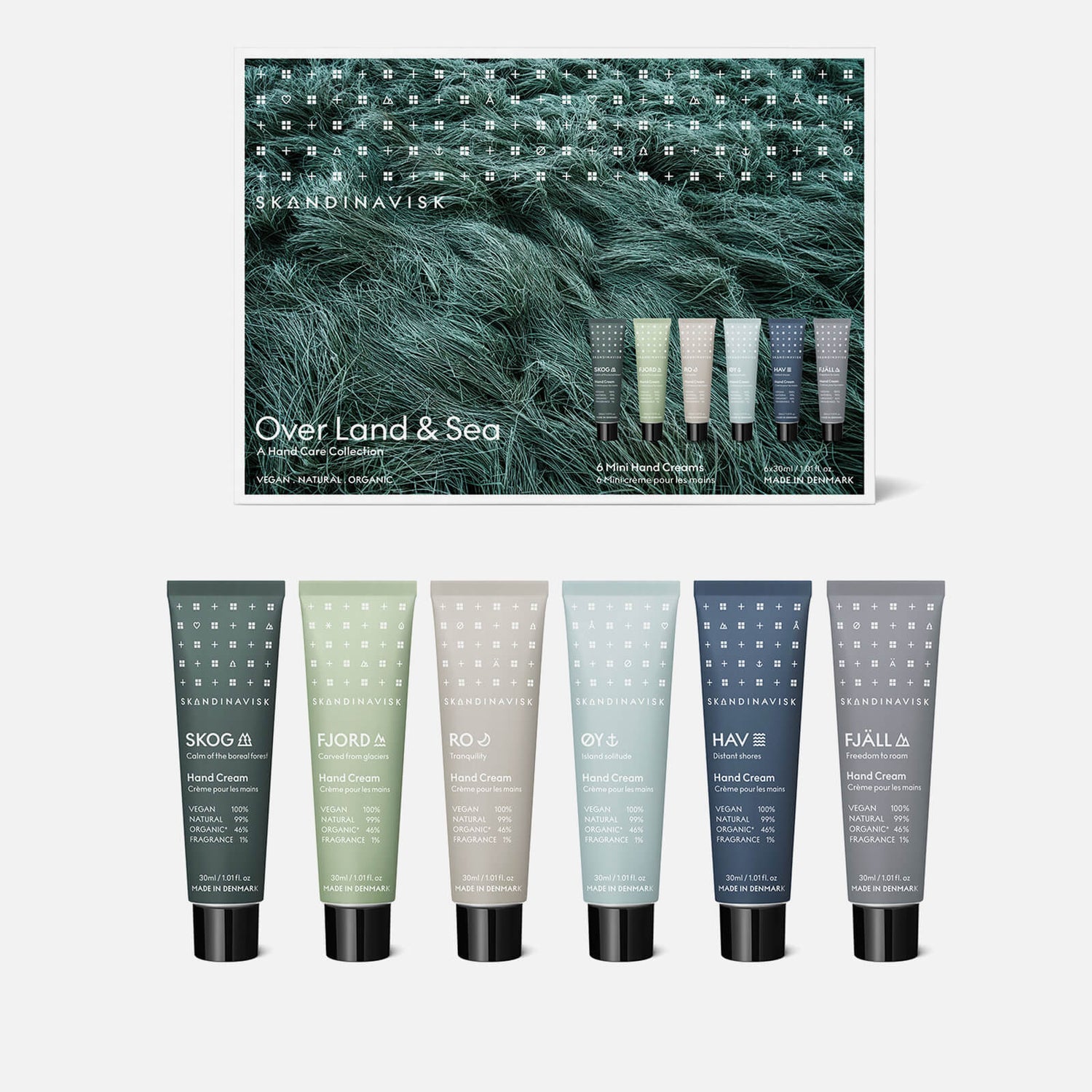 SKANDINAVISK Over Land & Sea Mini Hand Cream Giftset