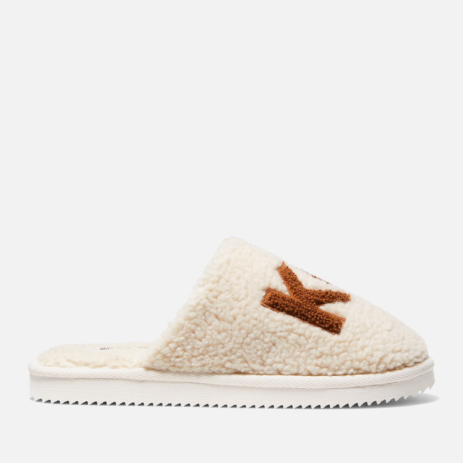 MICHAEL Michael Kors Janis Faux Shearling Slippers - UK 3