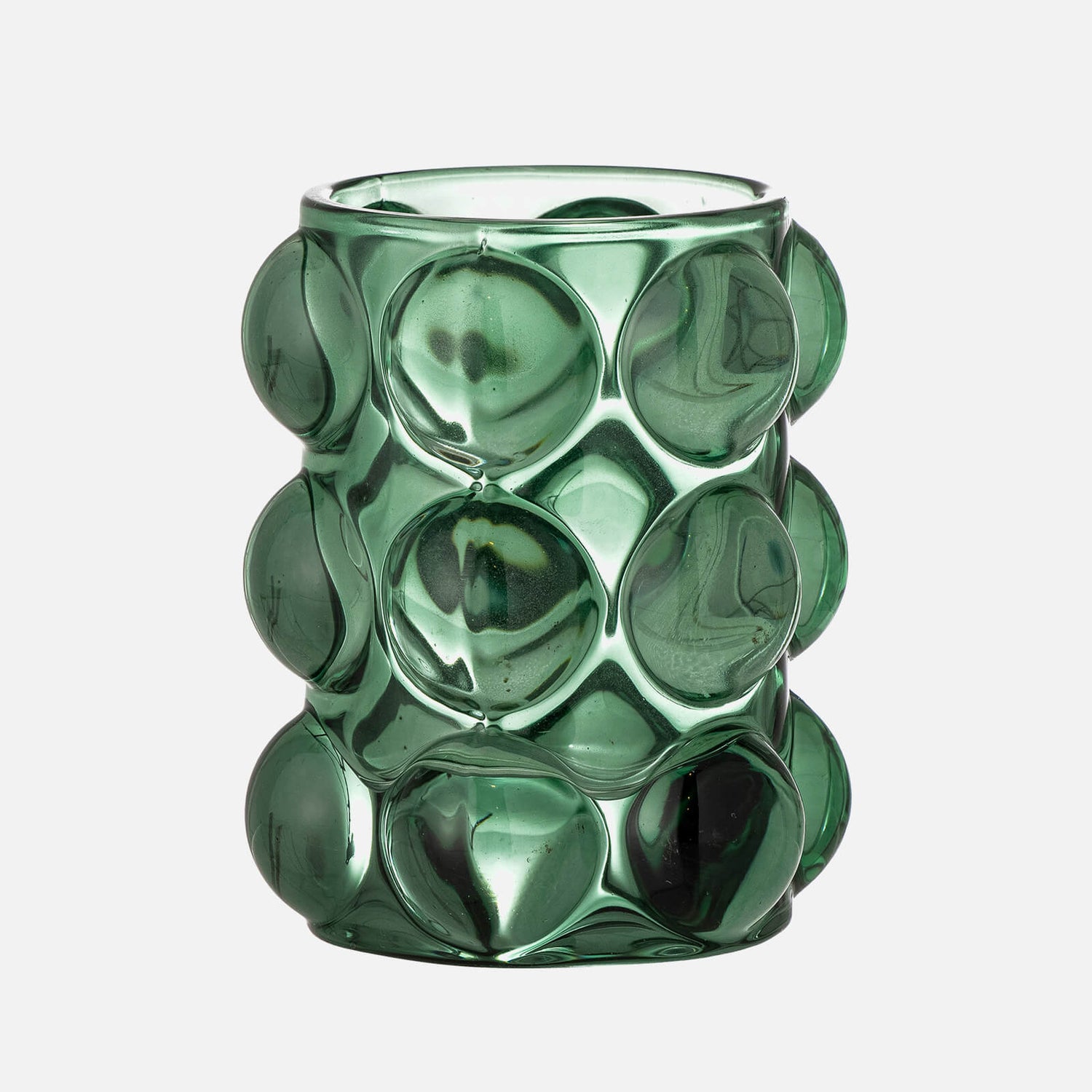 Bloomingville Deni Glass Votive - Green