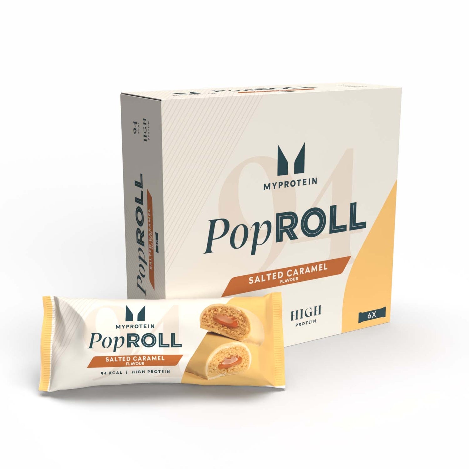 Pop Rolls - 6 x 27g - Sós karamell