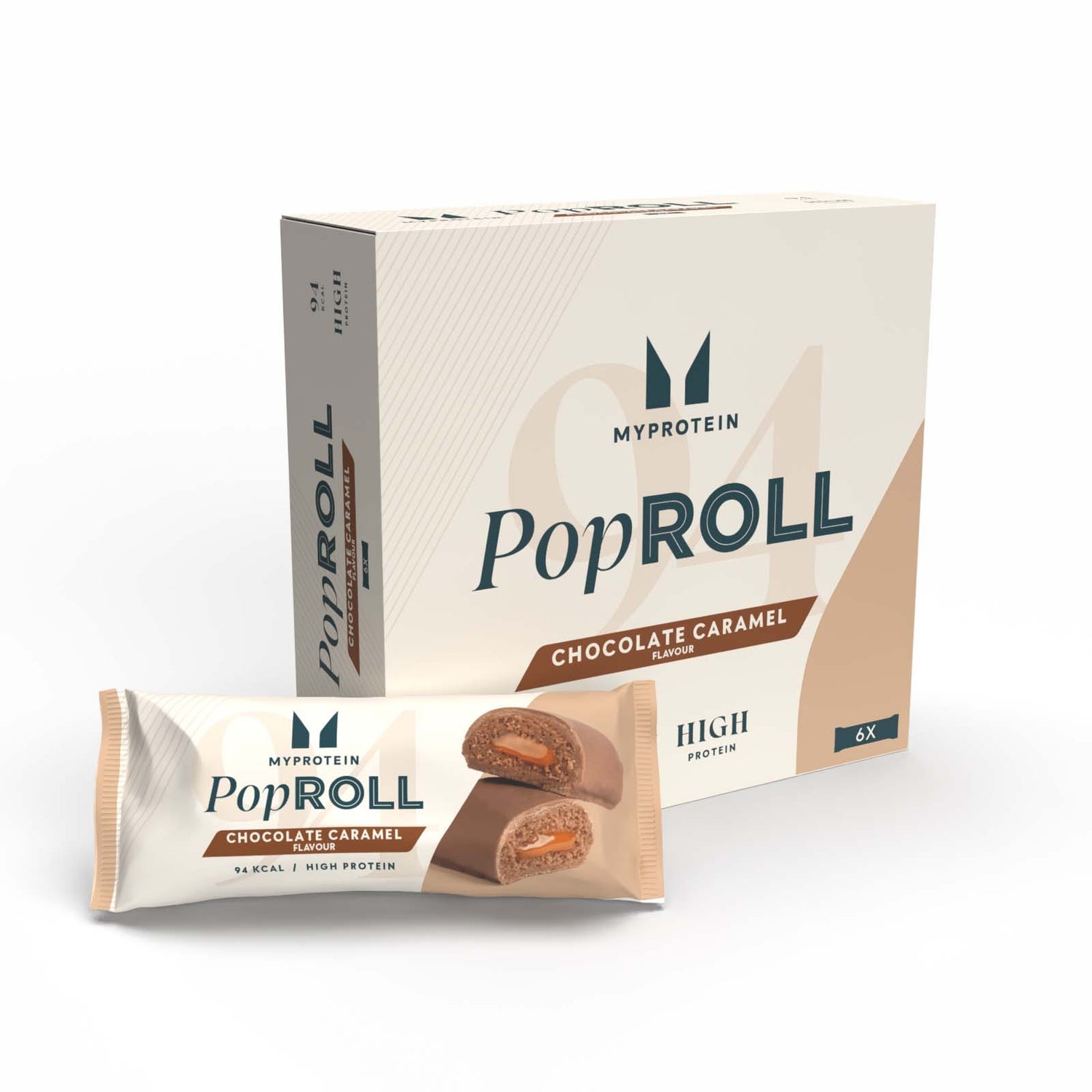 Pop Roll - 6 x 27g - Шоколадная карамель
