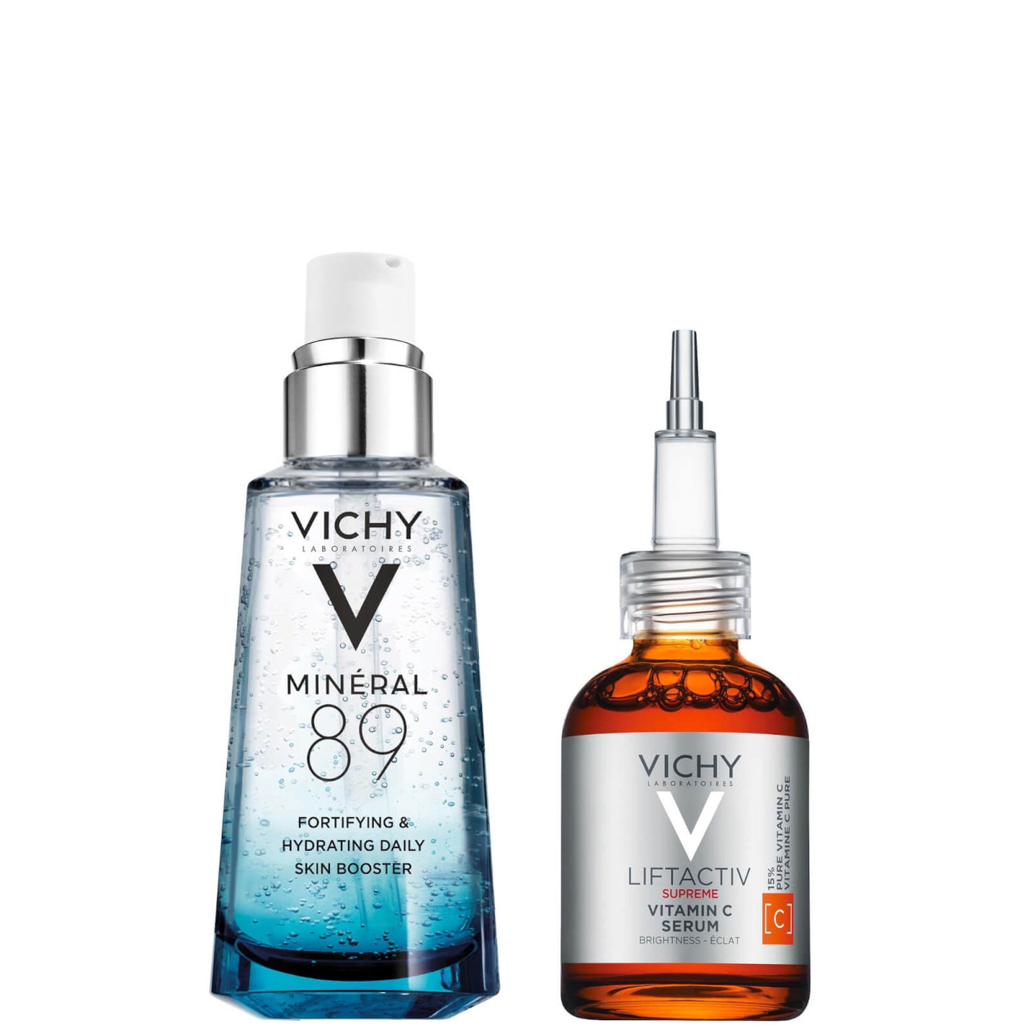 Vichy Hydration and Radiance Kit with Vitamin C and Hyaluronic Acid ($65 Value)