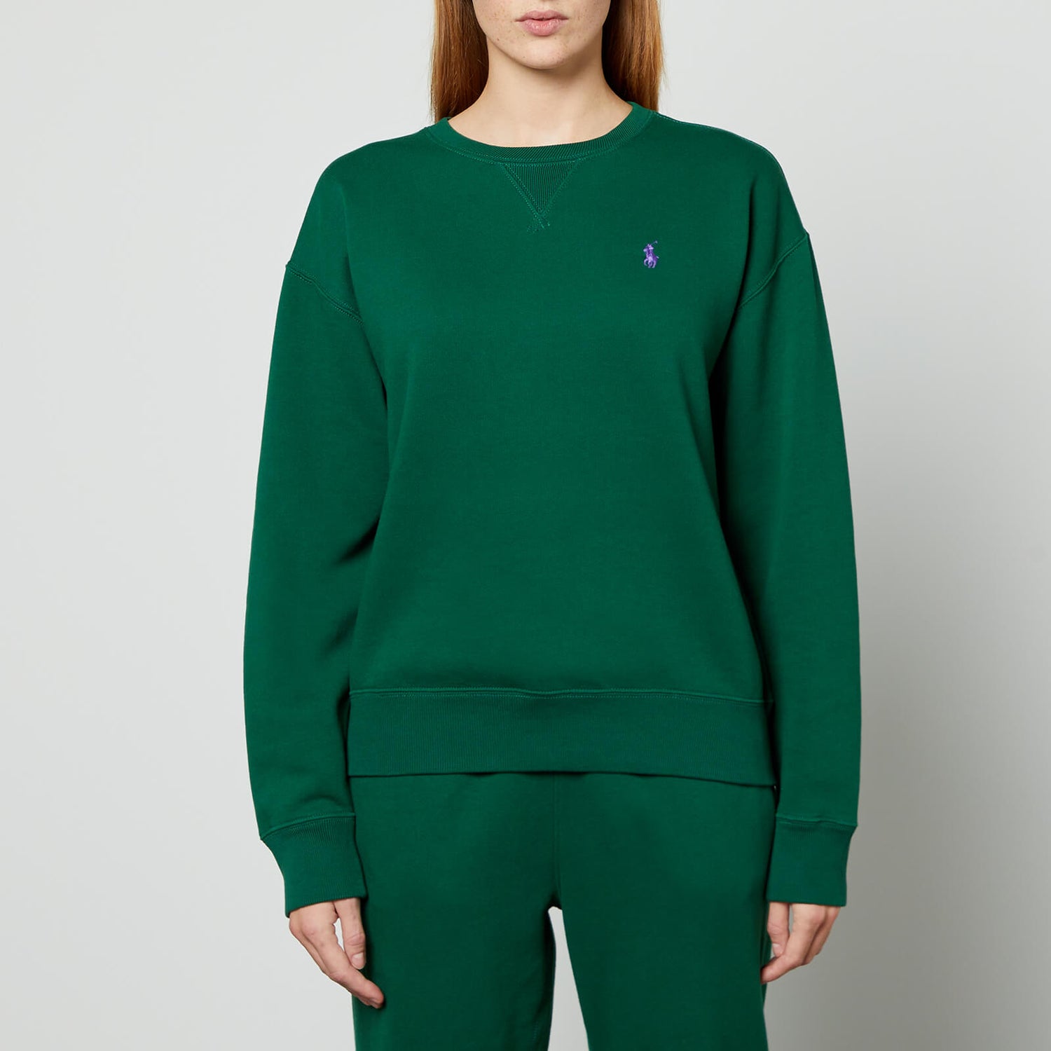 Polo Ralph Lauren Logo-Embroidered Cotton-Jersey Sweatshirt
