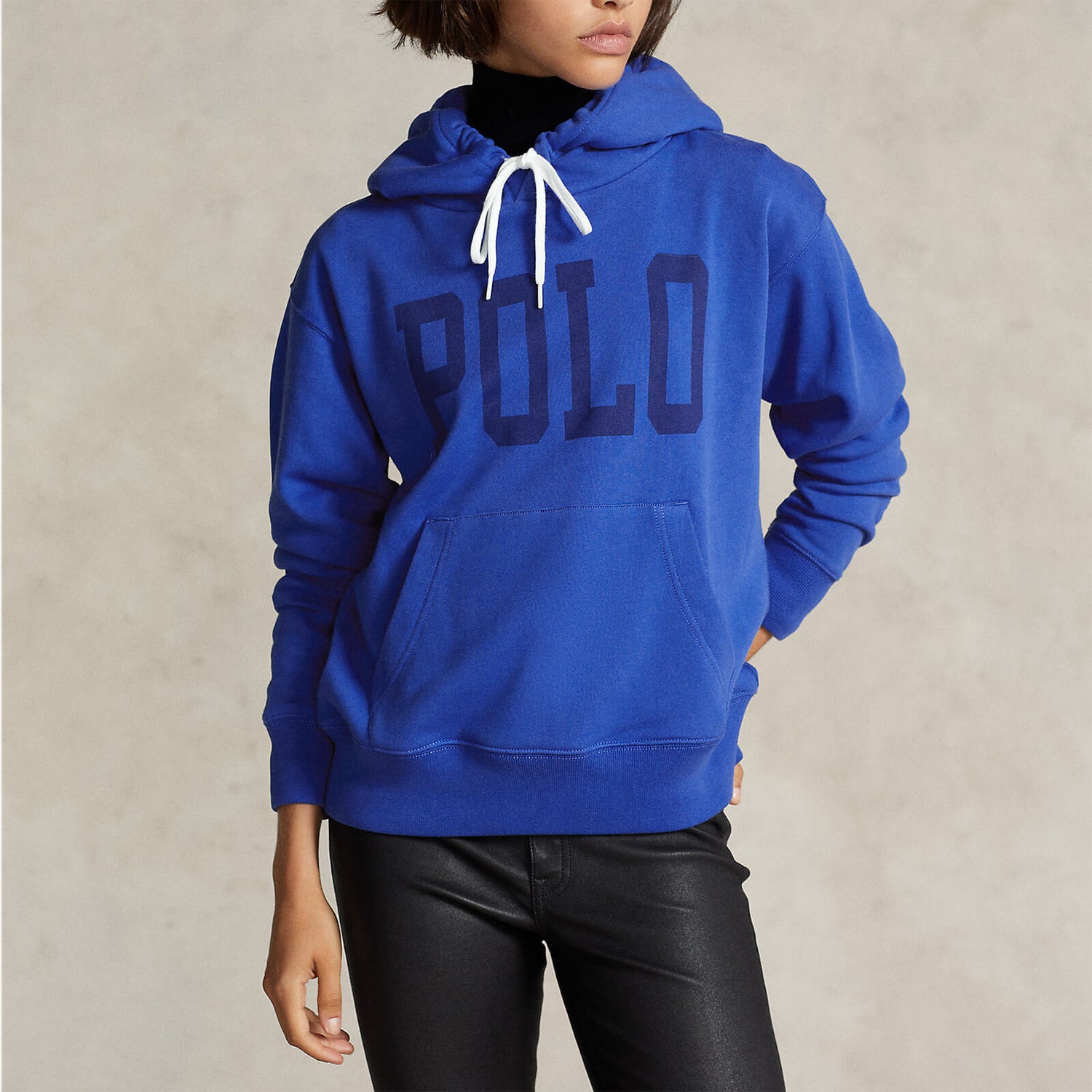 Polo Ralph Lauren Logo Cotton-Blend Hoodie - XS