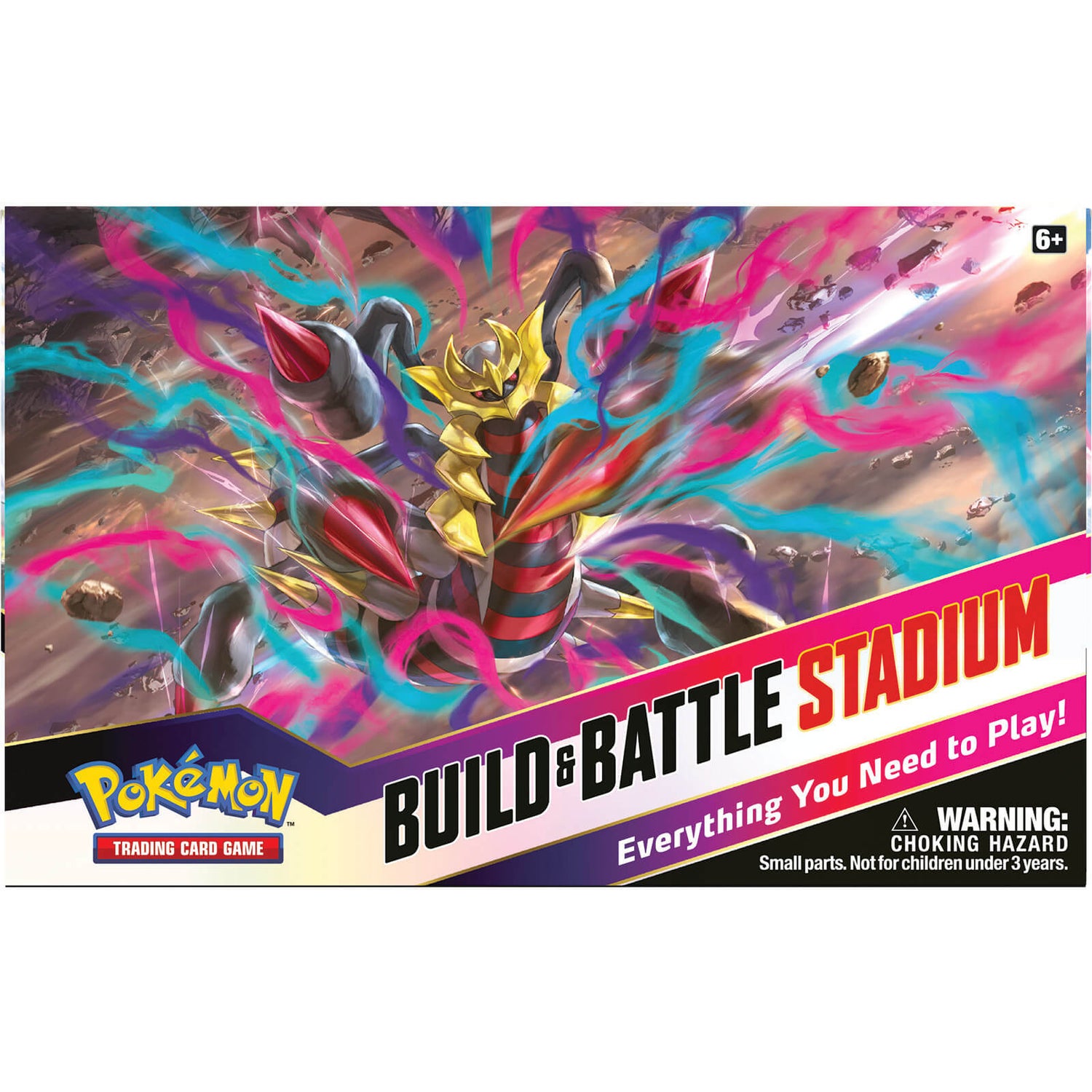 Pokémon TCG Sword & Shield 11 Lost Origin Build and Battle Stadium