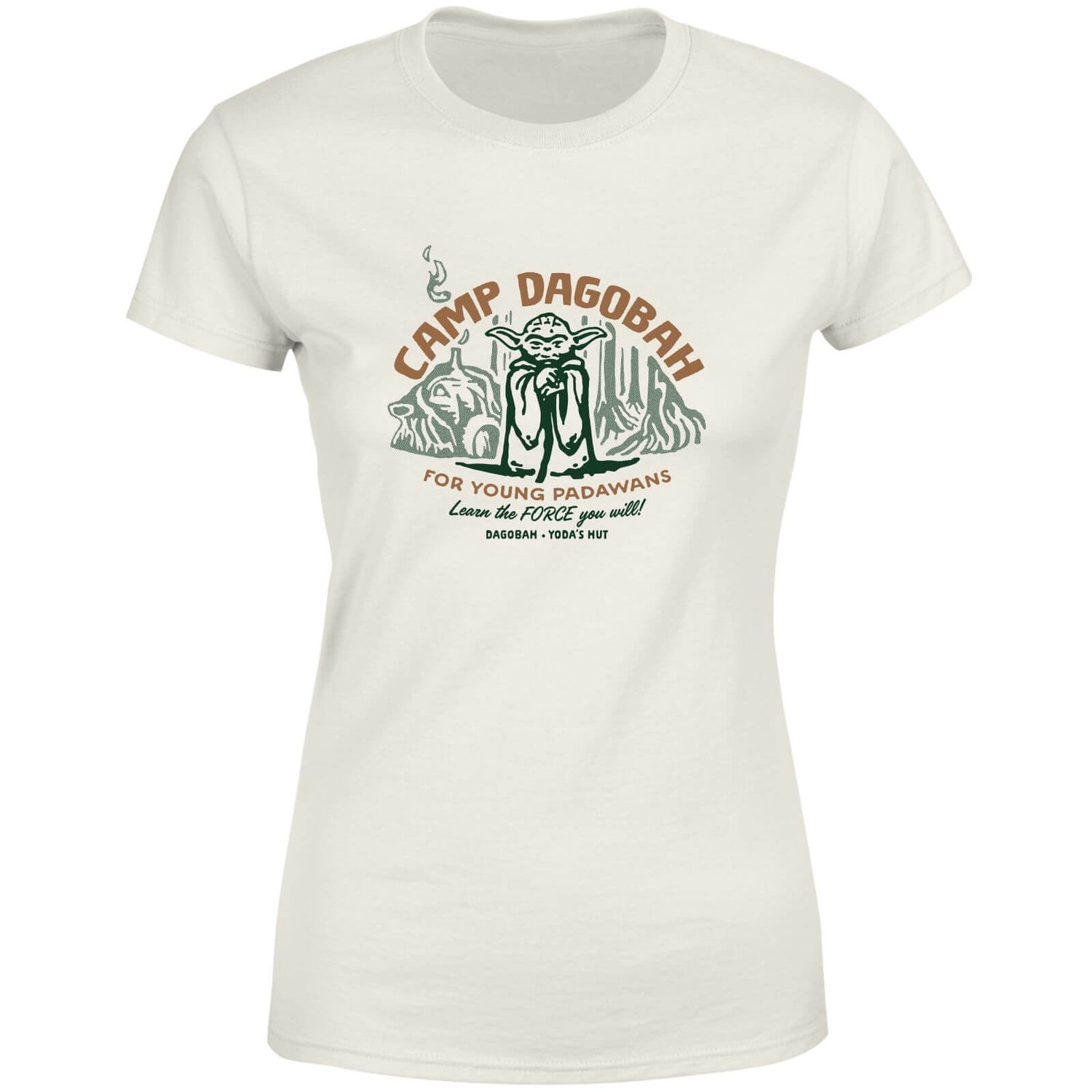 Camiseta para mujer Camp Dagobah de Star Wars - Crema