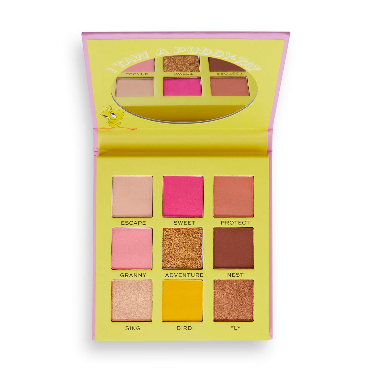 Revolution Beauty Looney Tunes x I Heart Revolution Tweety Mini Shadow Palette