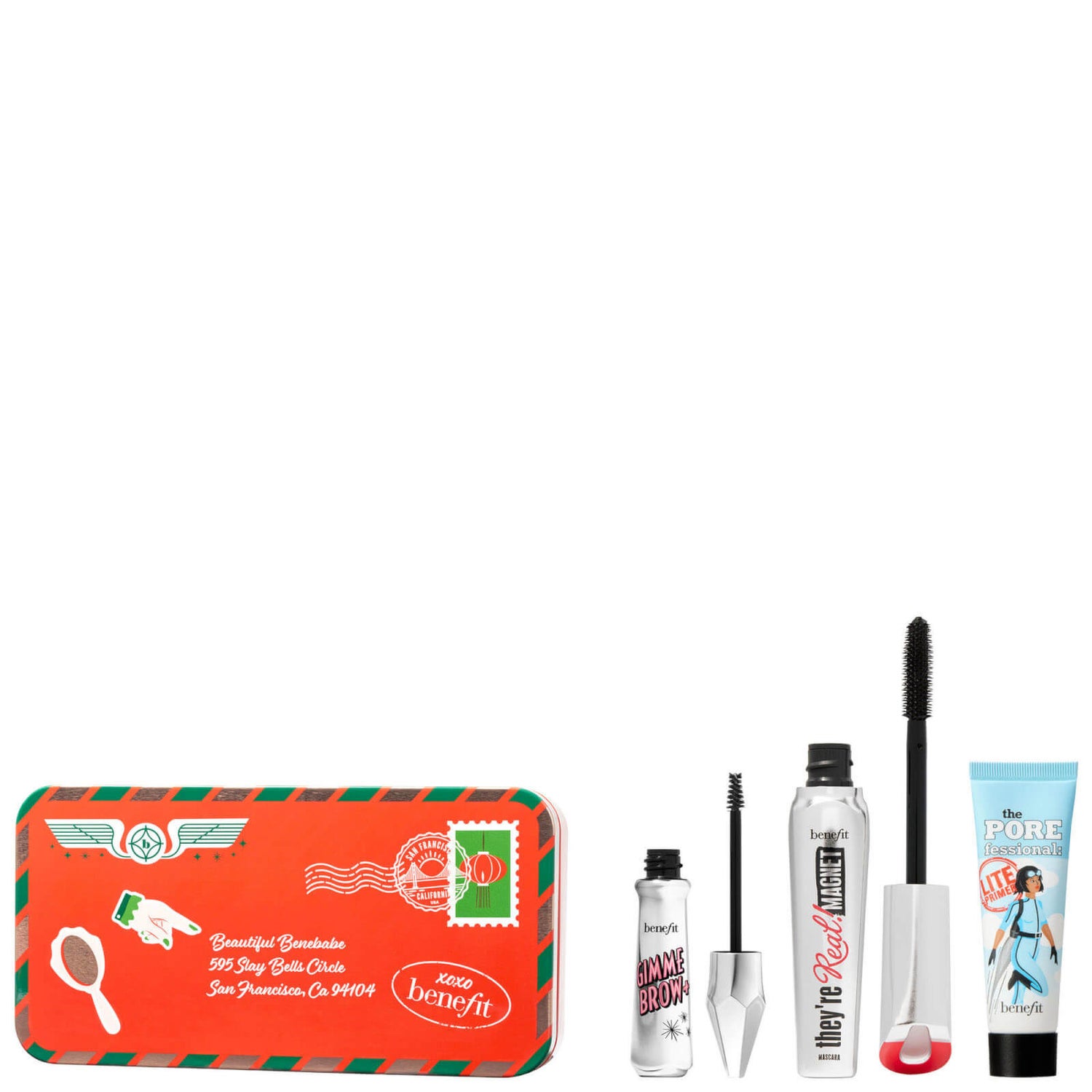 benefit Stamp of Beauty Eyebrow Gel, Mascara and Primer Gift Set (Worth £60.50)