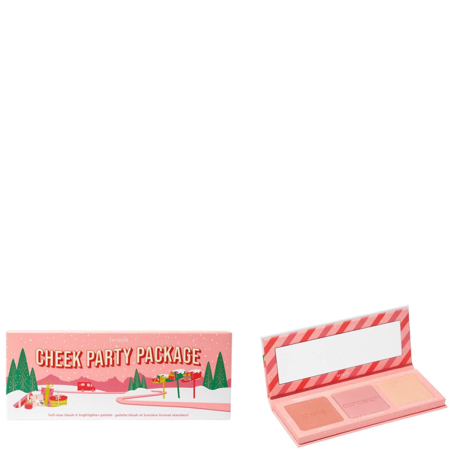 benefit Cheek Party Package Blusher and Highlighter Cheek Palette (Worth £83.50)