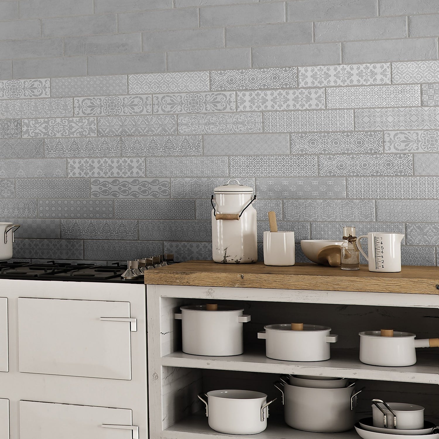 Marquis Bricktrend Porcelain Tile 81.5 x 331.5mm Homebase