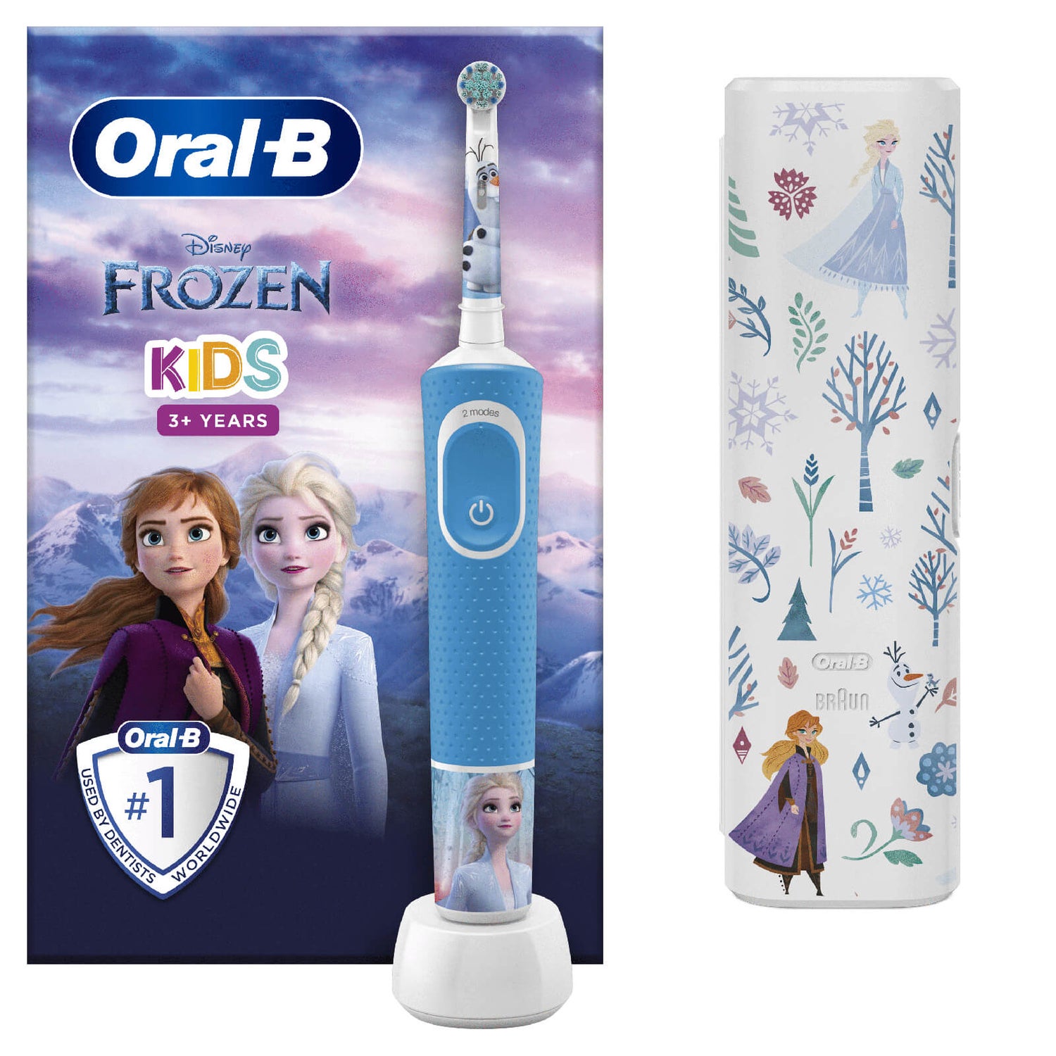 Oral-B Kids Disney Frozen Electric Toothbrush Designed By Braun, For Ages 3+