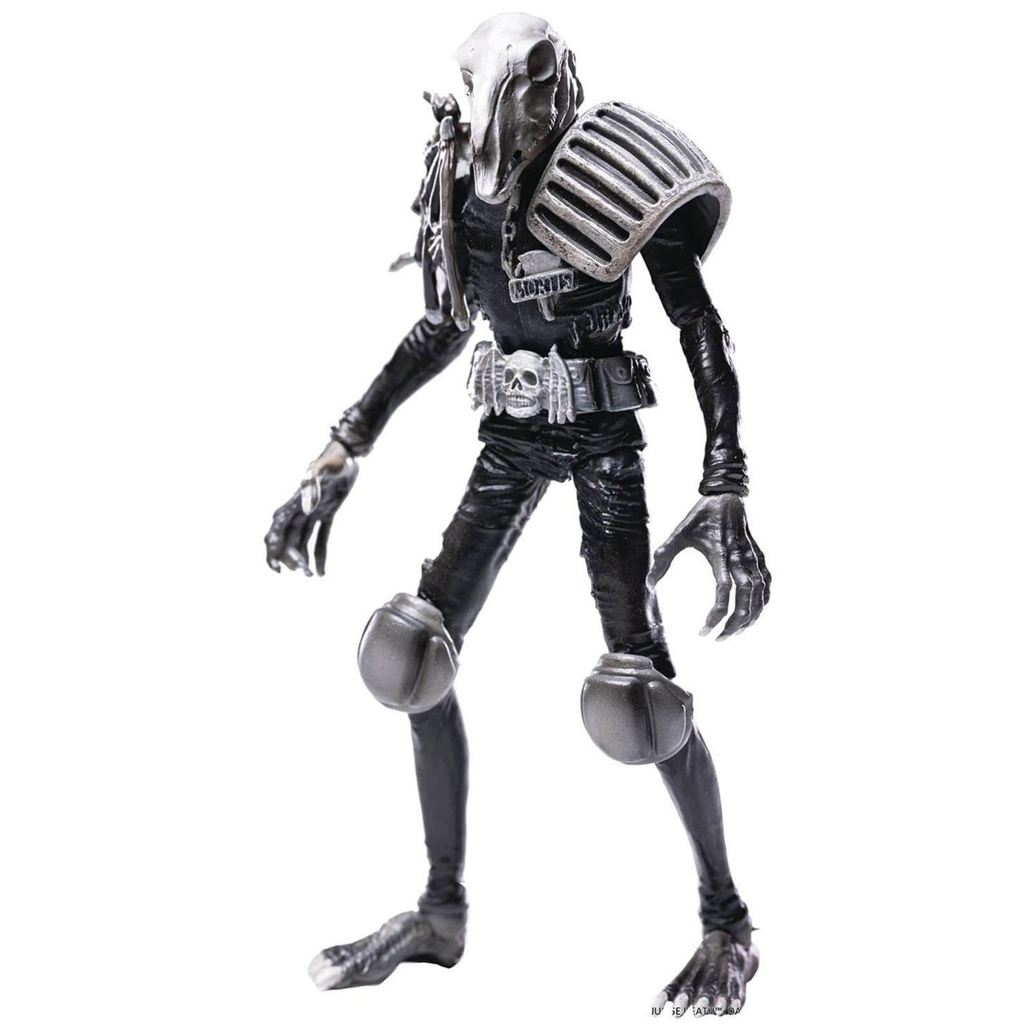 Hiya Toys Judge Dredd Exquisite Mini 1:18 Scale Figure - Black and White Judge Mortis