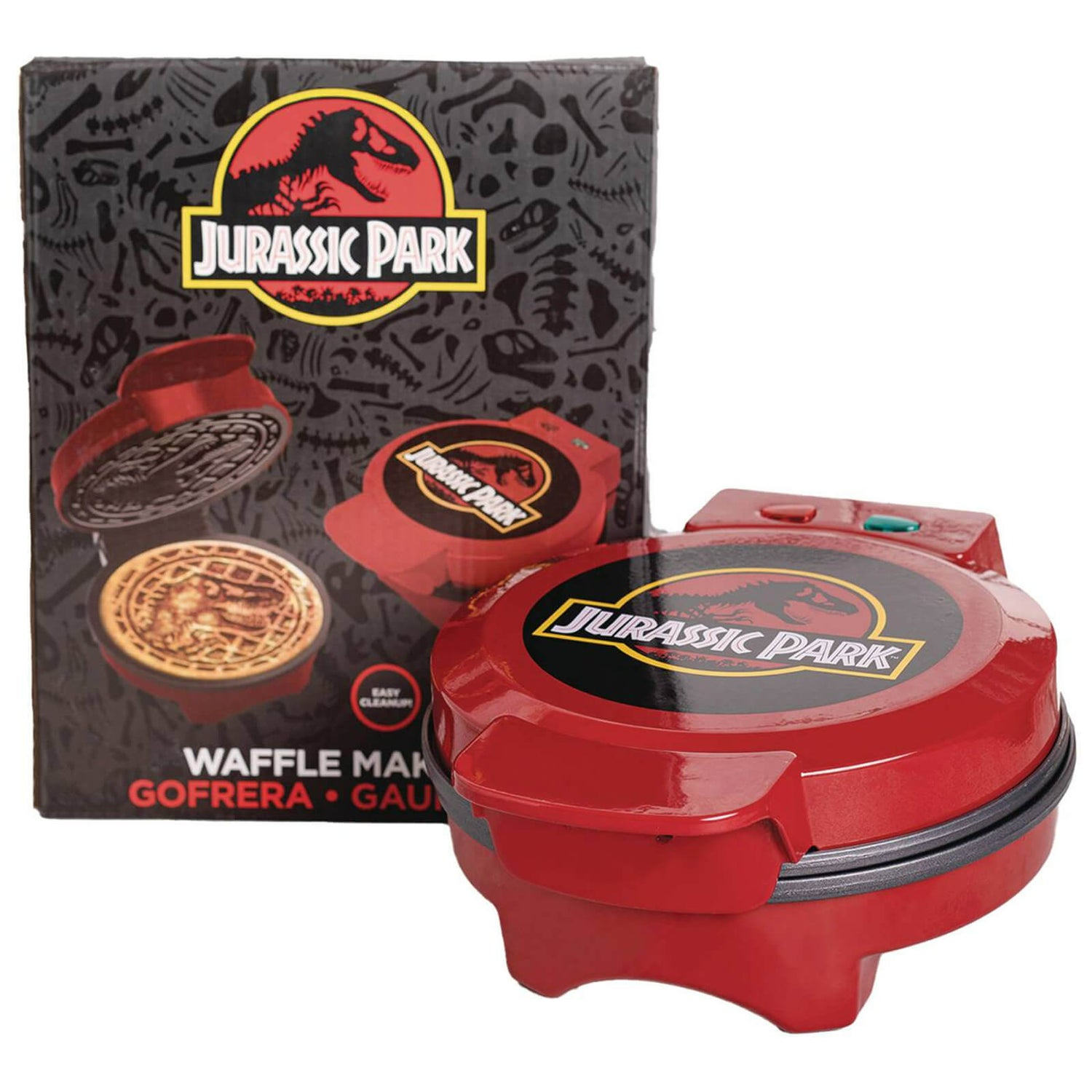 Uncanny Brands Jurassic Park T-Rex Waffle Maker
