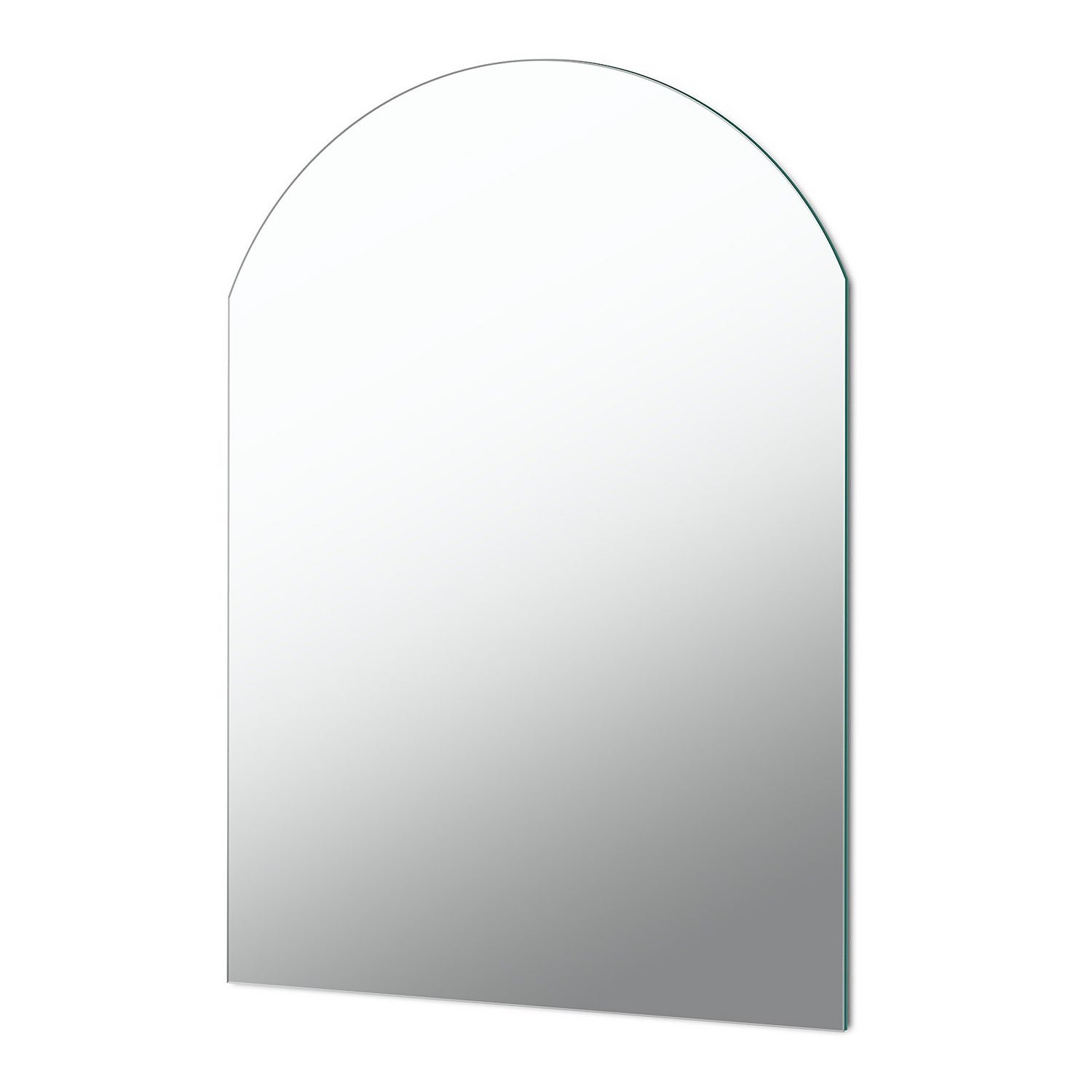 Arched Wall Mounted Bathroom Mirror - 50x79cm