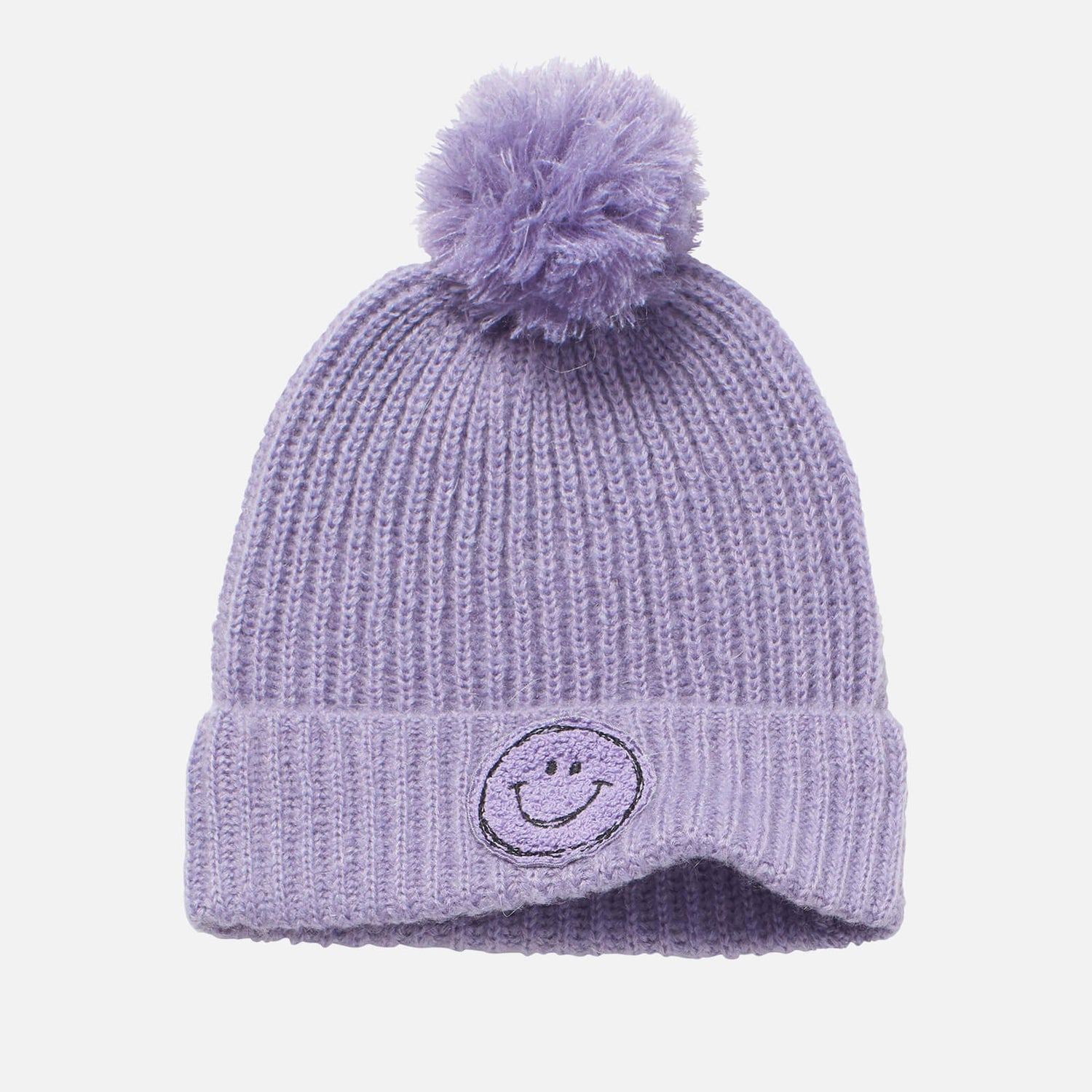 Sproet + Sprout Girls' Pompom Ribbed-Knit Beanie - Small