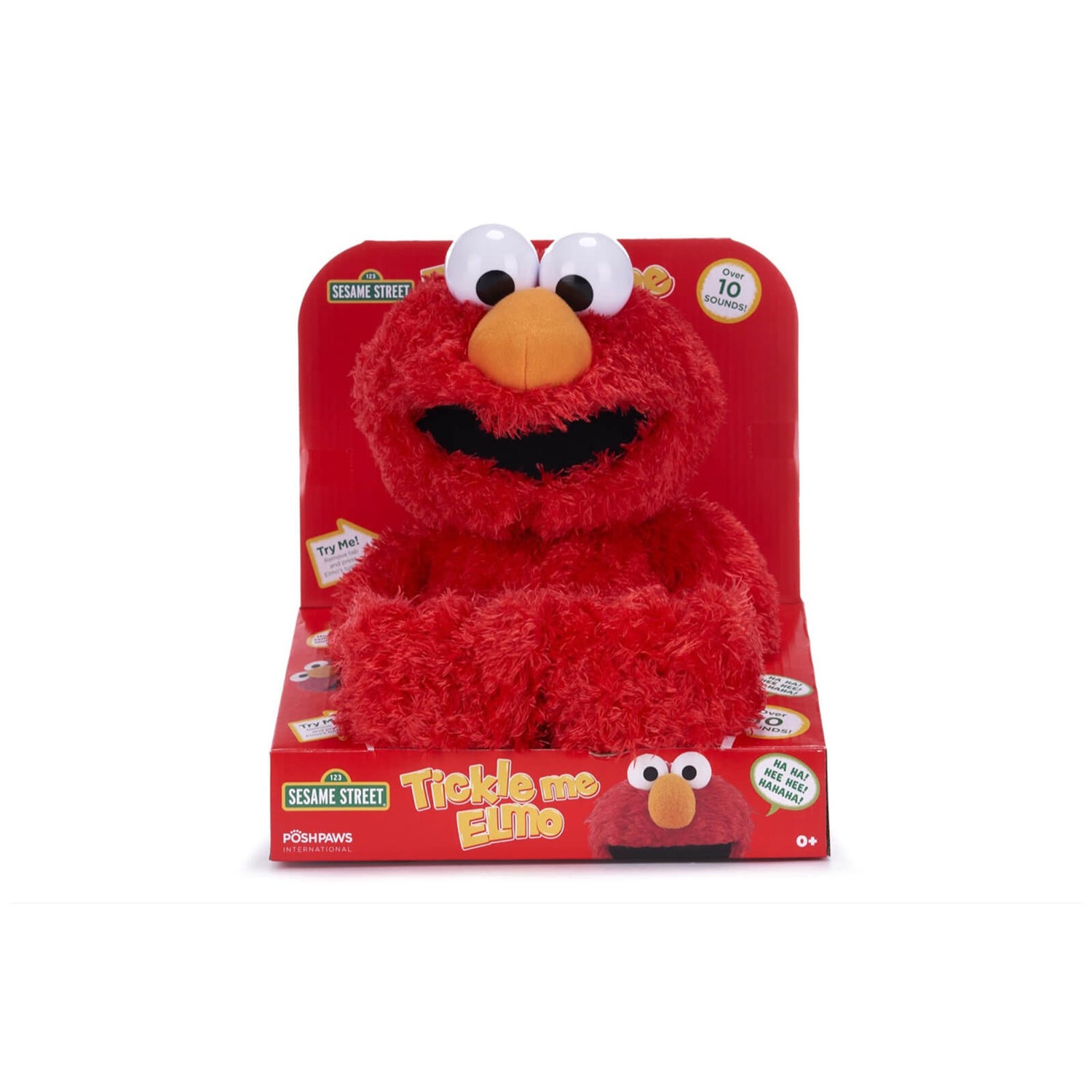 Seasame Street - Tickle Me Elmo Feature Plush