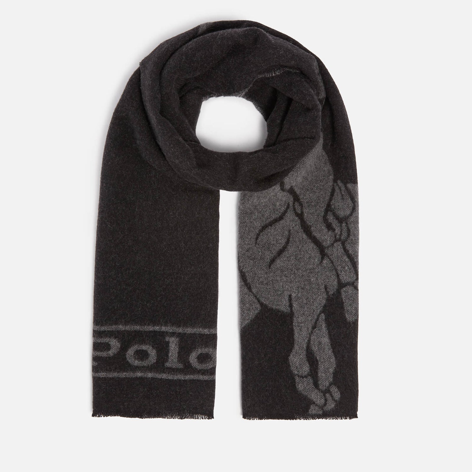 Polo Ralph Lauren Big Polo Player Wool-Blend Scarf