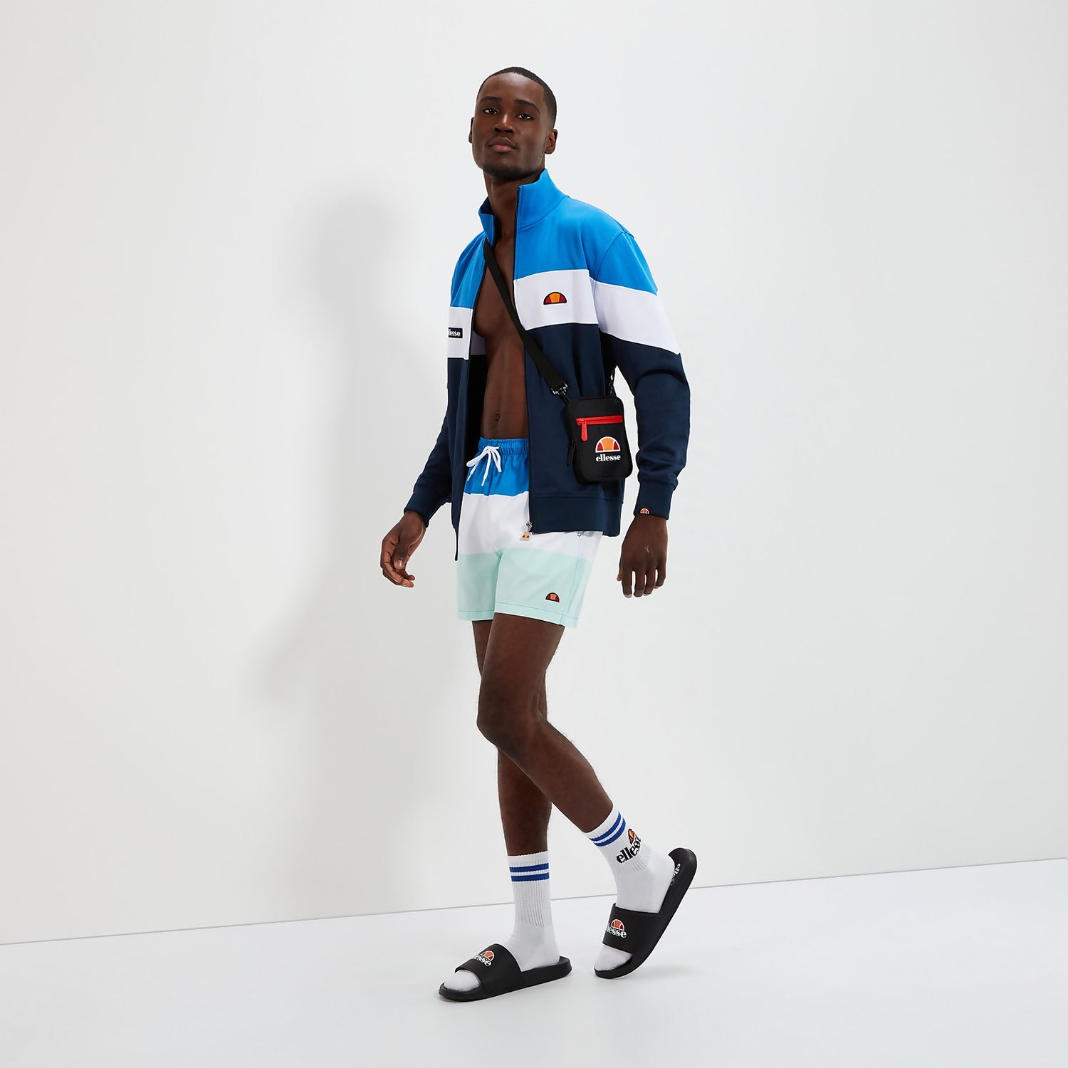 Blue off white tracksuit 2025