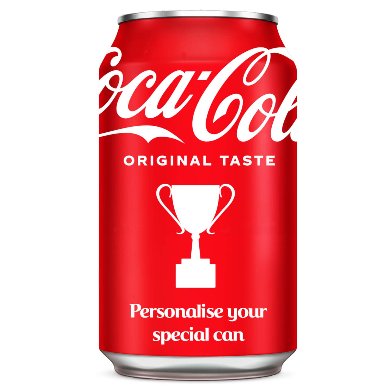 Coca-Cola Original Taste 330ml - Personalised Can - Exam Results