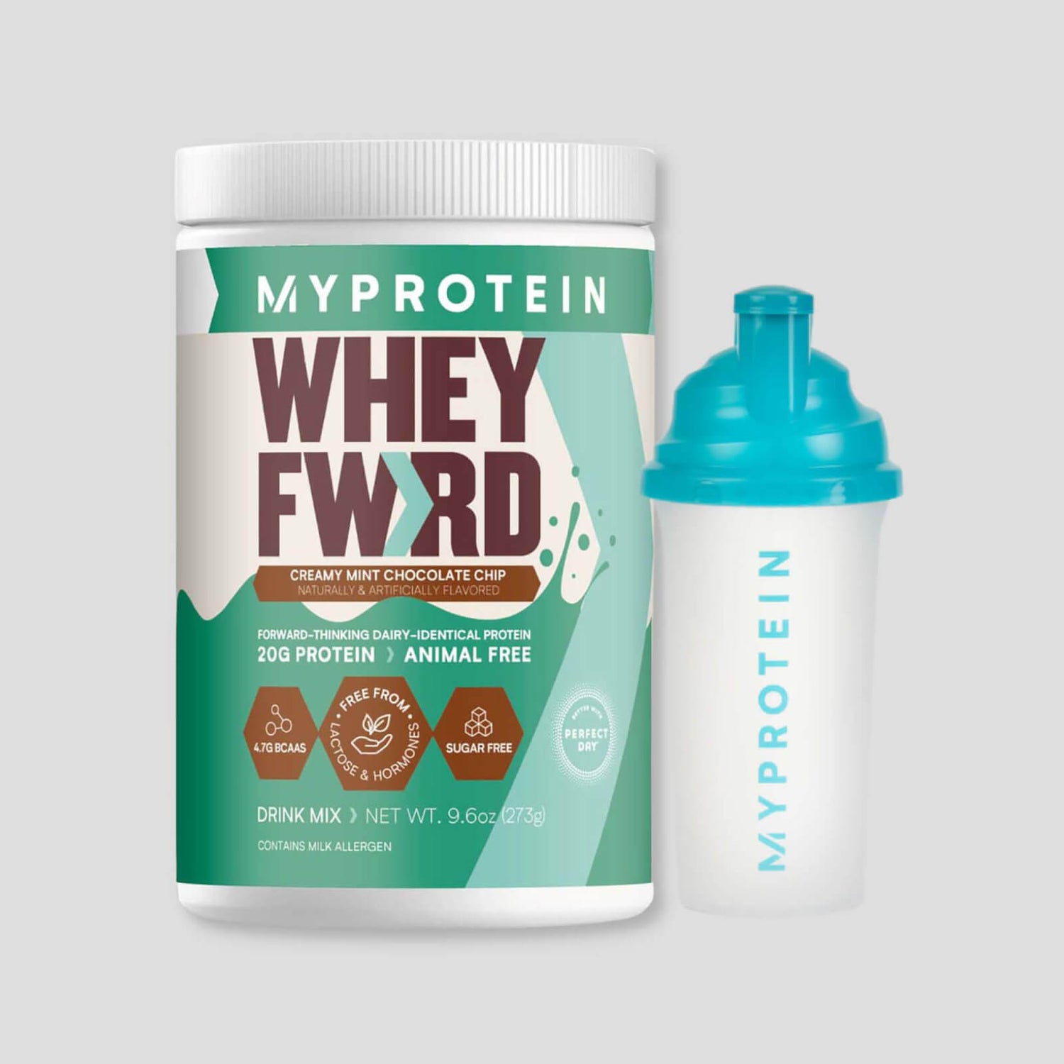 Whey Forward Essential Pack - Creamy Mint Chocolate Chip - 10 Servings