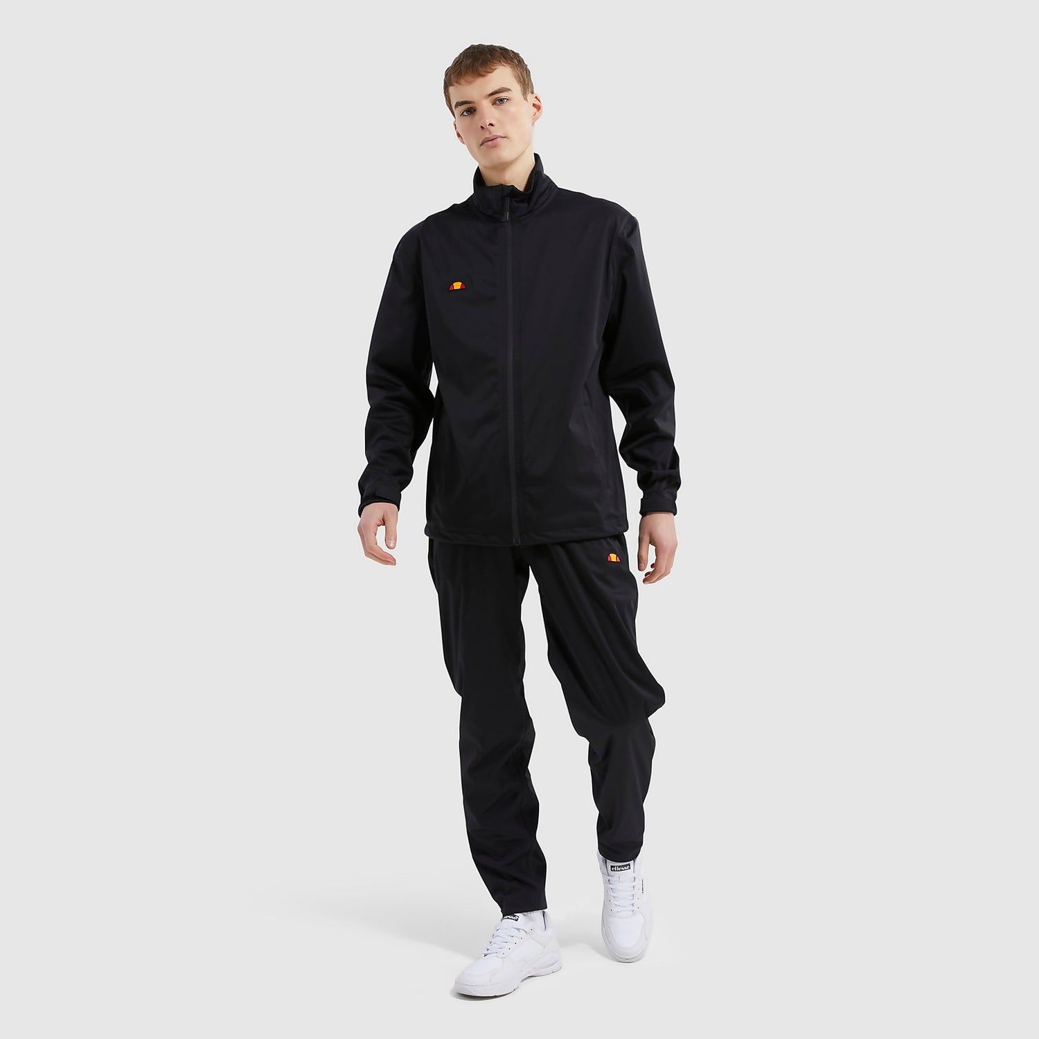 Men s Karlia Waterproof Jacket Black Ellesse
