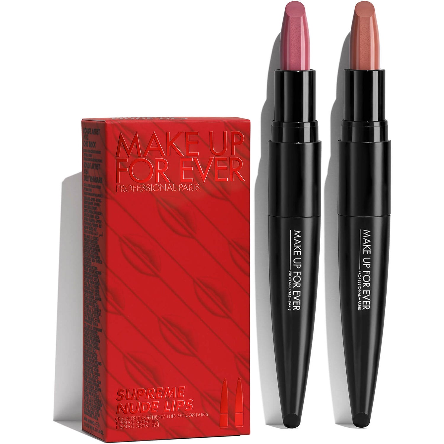 MAKE UP FOR EVER Kit Rouge Artist Duo-22 - Supreme Nude Lips