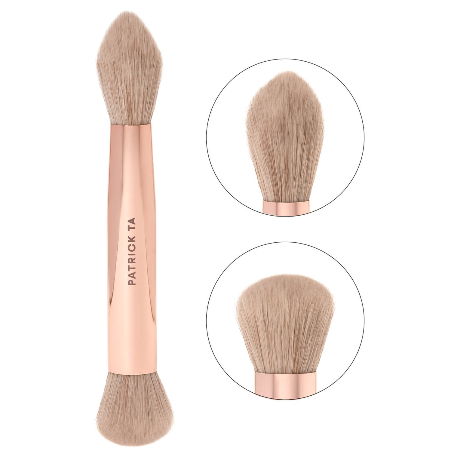 PATRICK TA Major Skin Dual-Ended Complexion Brush