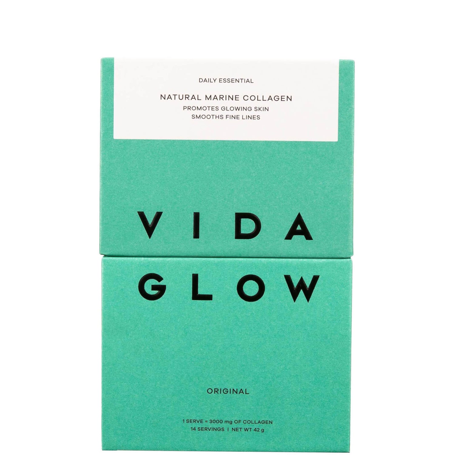 Vida Glow Natural Marine Collagen Trial Pack - 14 Serves
