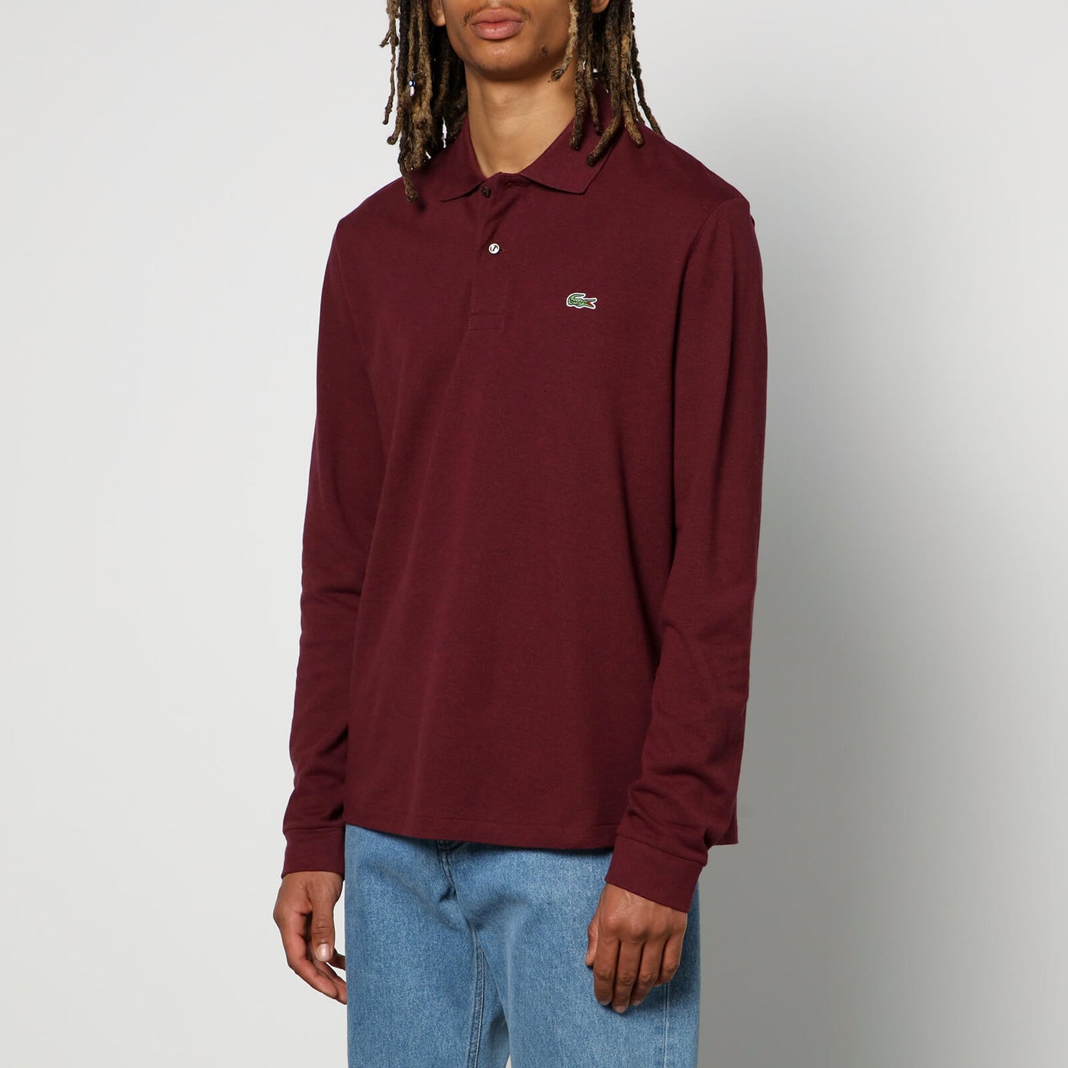 Lacoste Cotton-Blend Piqué Polo Shirt - 3/S