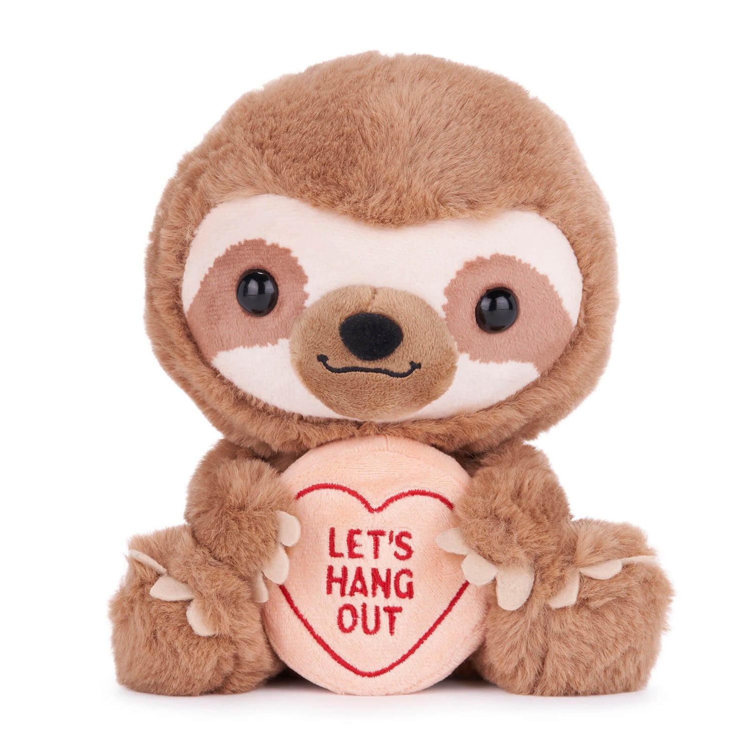 Swizzels Love Hearts 20cm Let's Hang Out Sloth Soft Toy