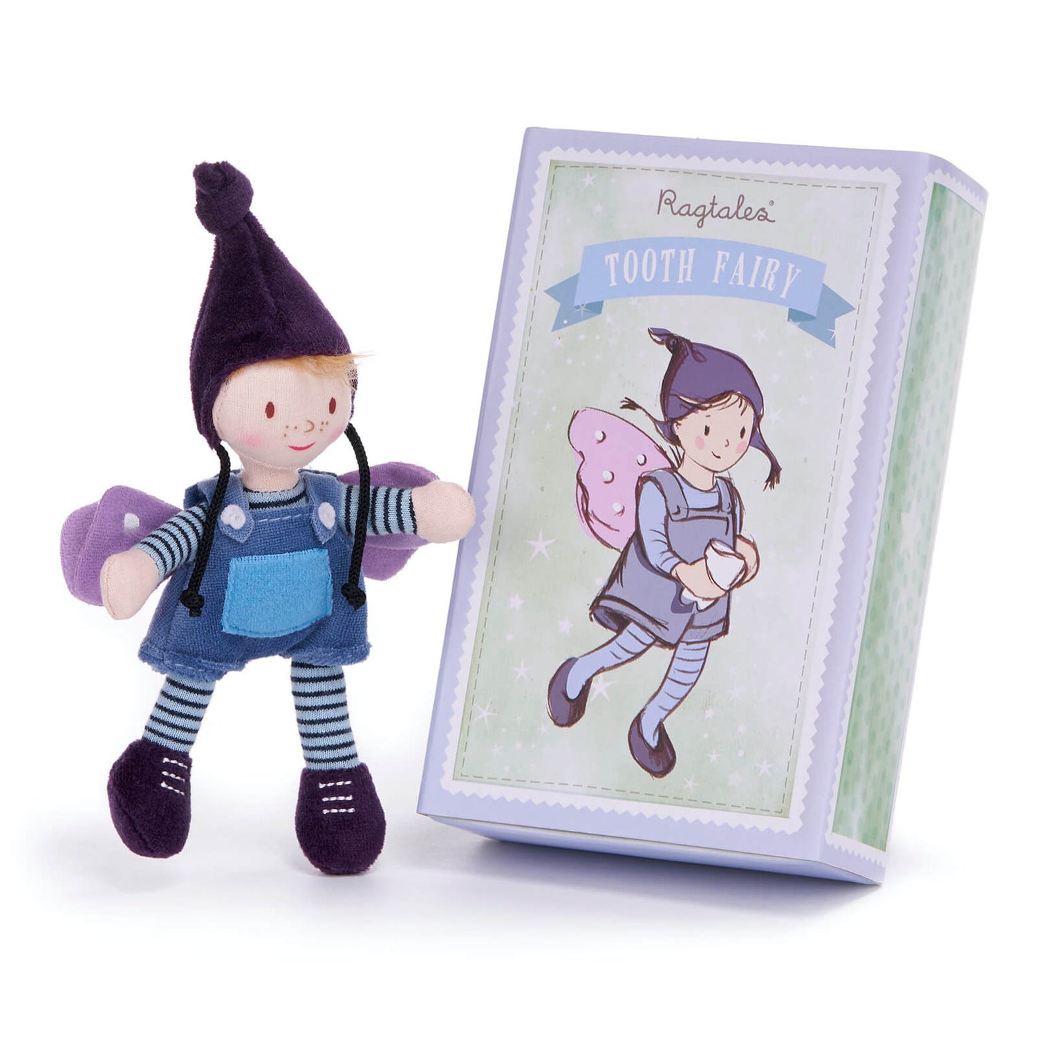 Ragtales by Posh Paws Boy Tooth Fairy Soft Toy