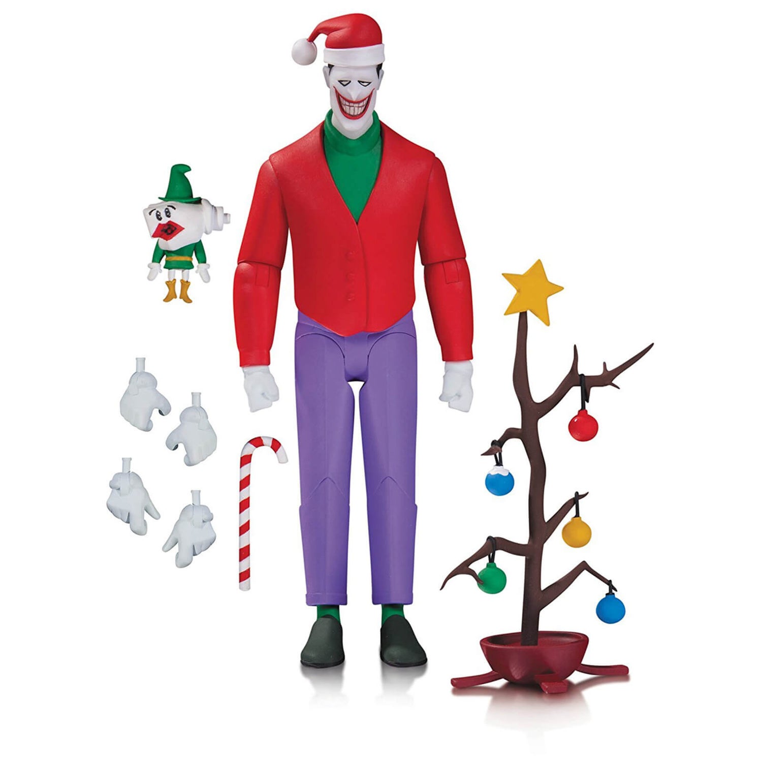 Batman Animated - DC 6 Inch Action Figure: Box Set - Christmas with The Joker (The Animated Series Version)