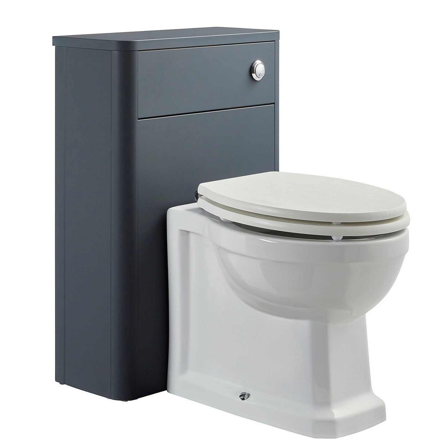 Country Living Wicklow Toilet Unit - Navy