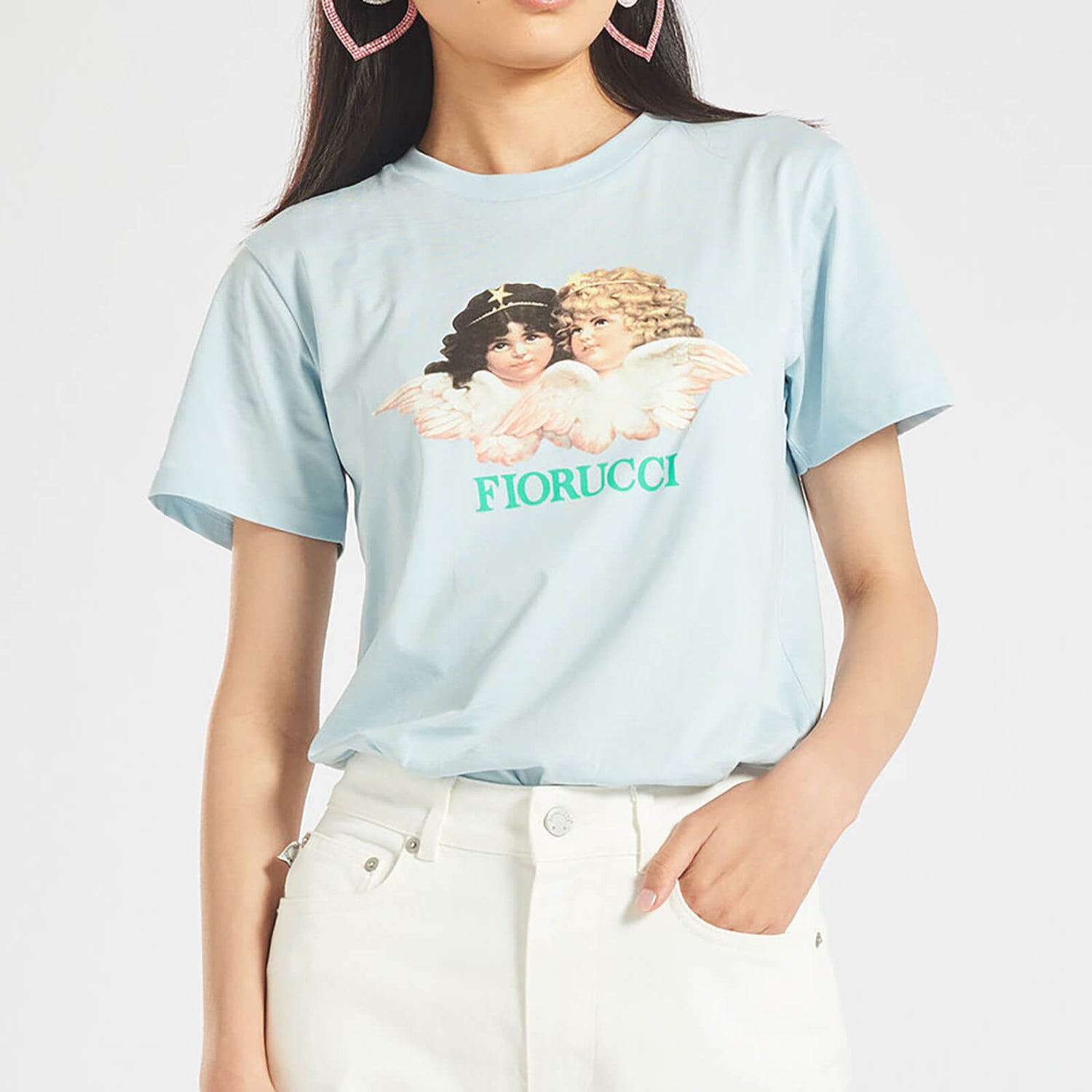 Fiorucci Vintage Angels Cotton T-Shirt - XS