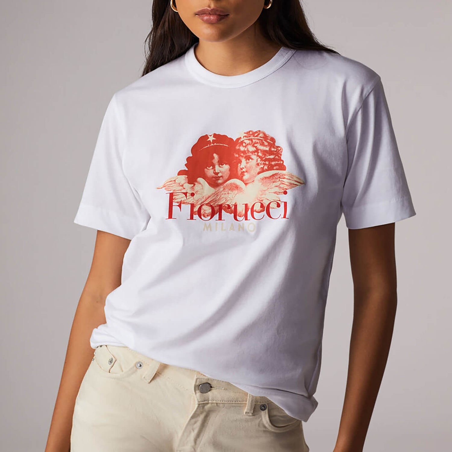 Fiorucci Angel Cotton-Jersey T-Shirt - XS