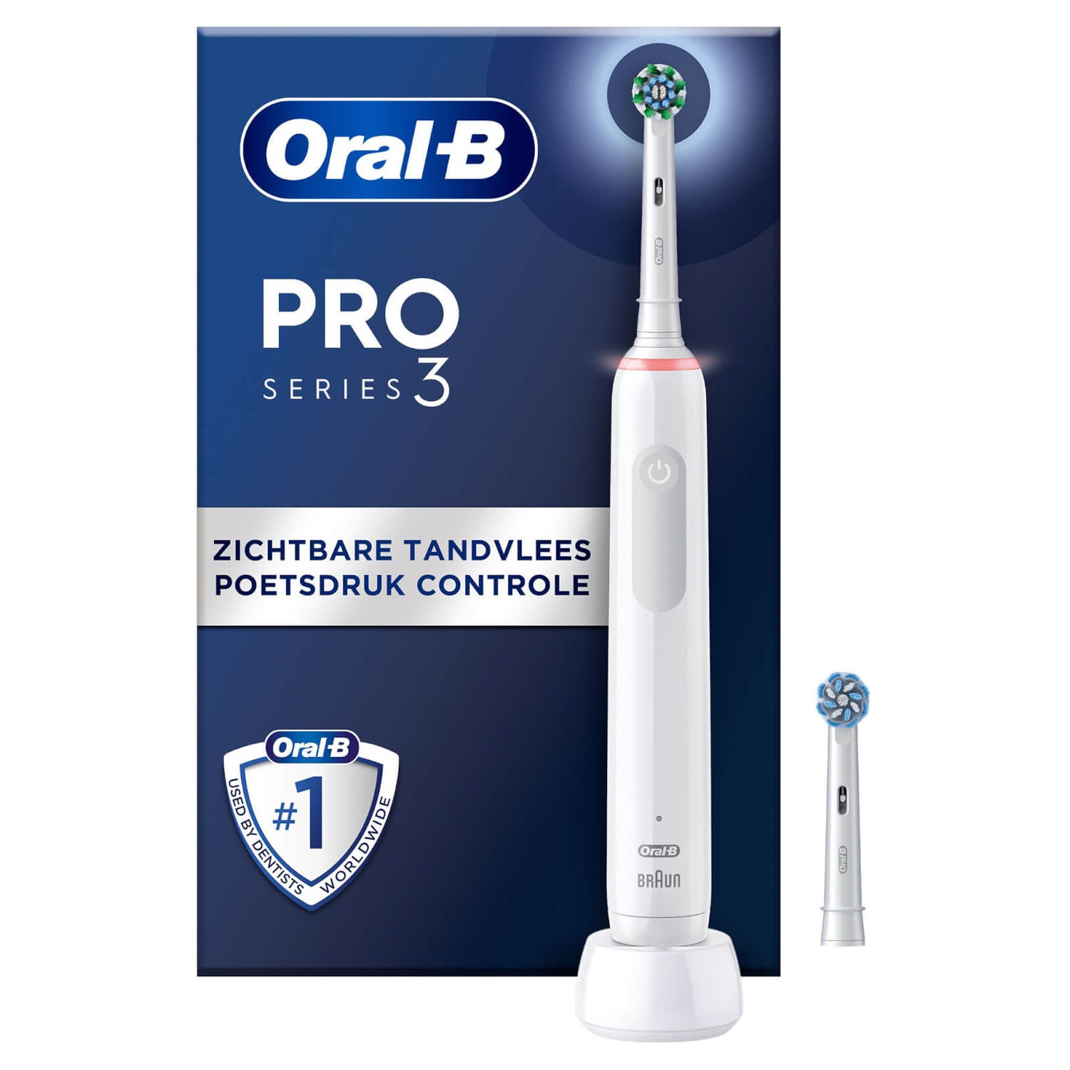 Oral-B Pro Serie 3 Elektrische Tandenborstel Wit