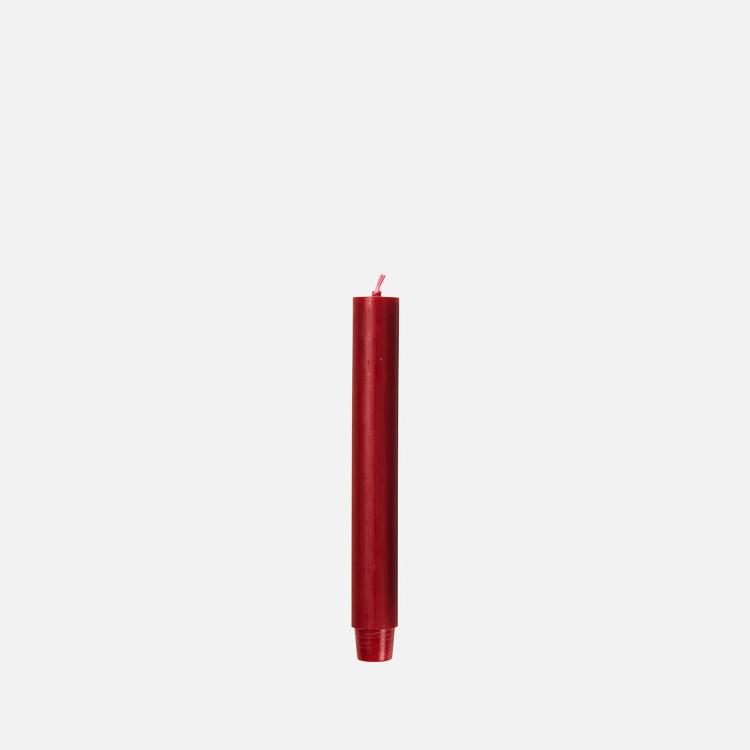 Broste Copenhagen Classic Rustic Candle - Red