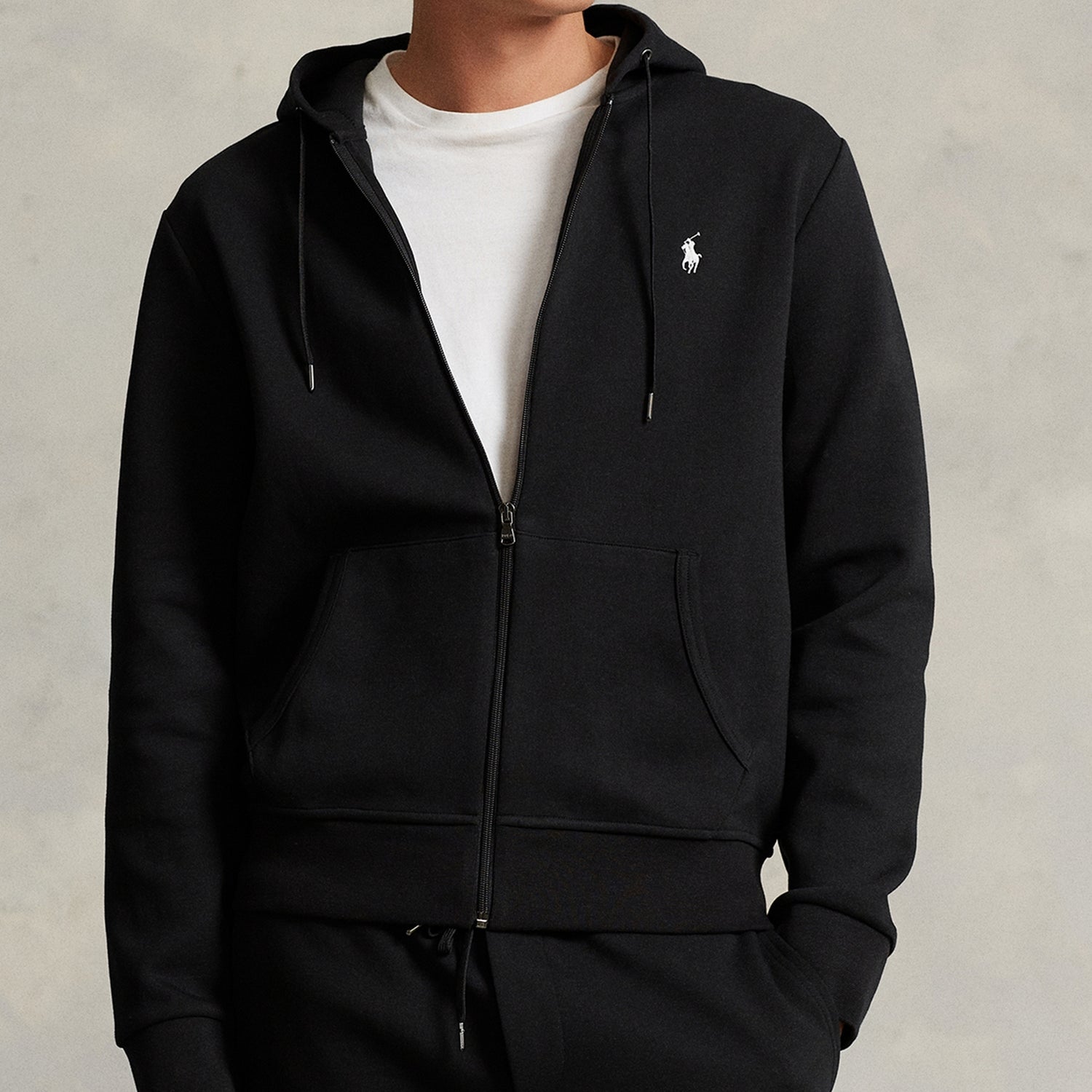 Polo Ralph Lauren Cotton-Blend Jersey Hoodie