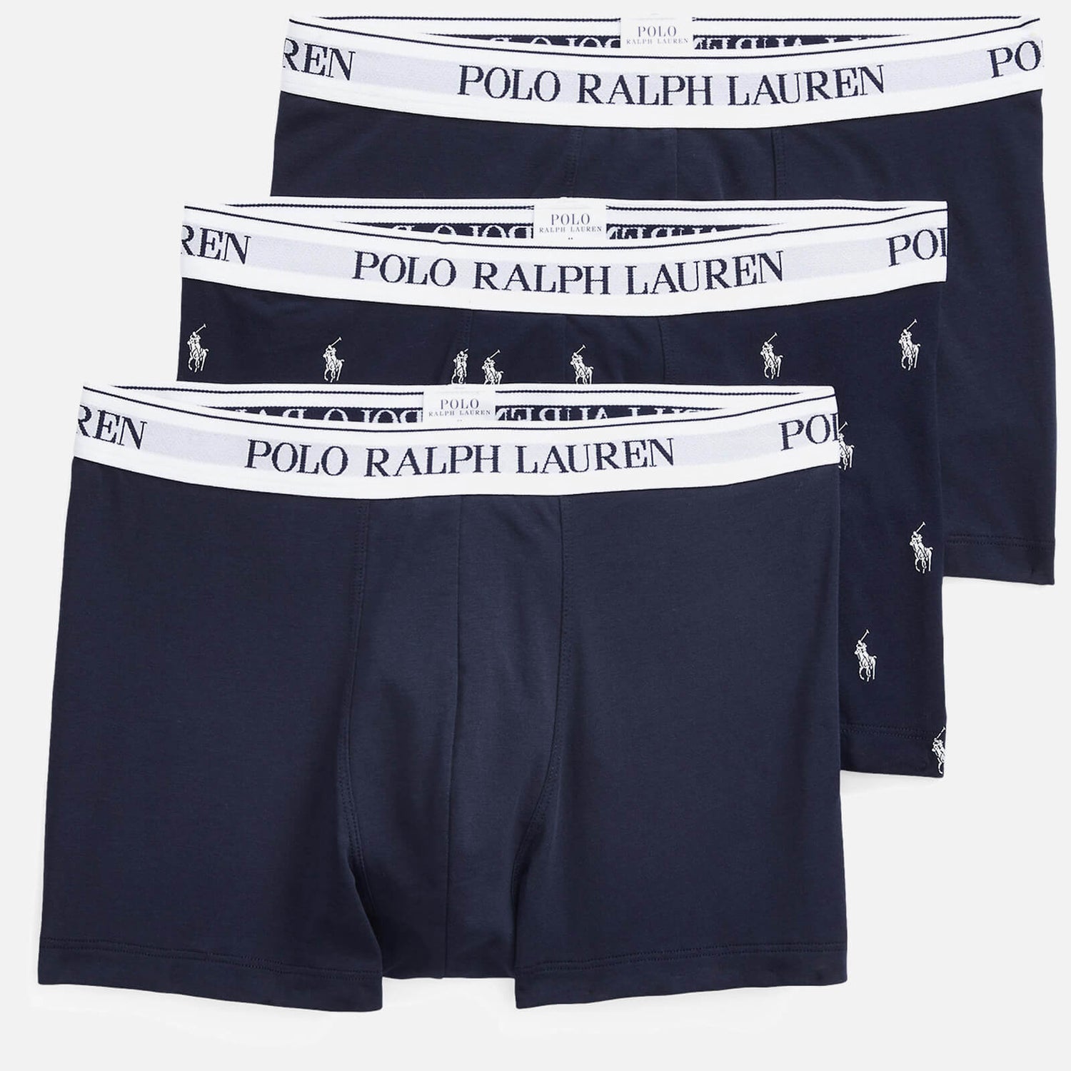 Polo Ralph Lauren Three-Pack Cotton-Blend Boxer Shorts - S