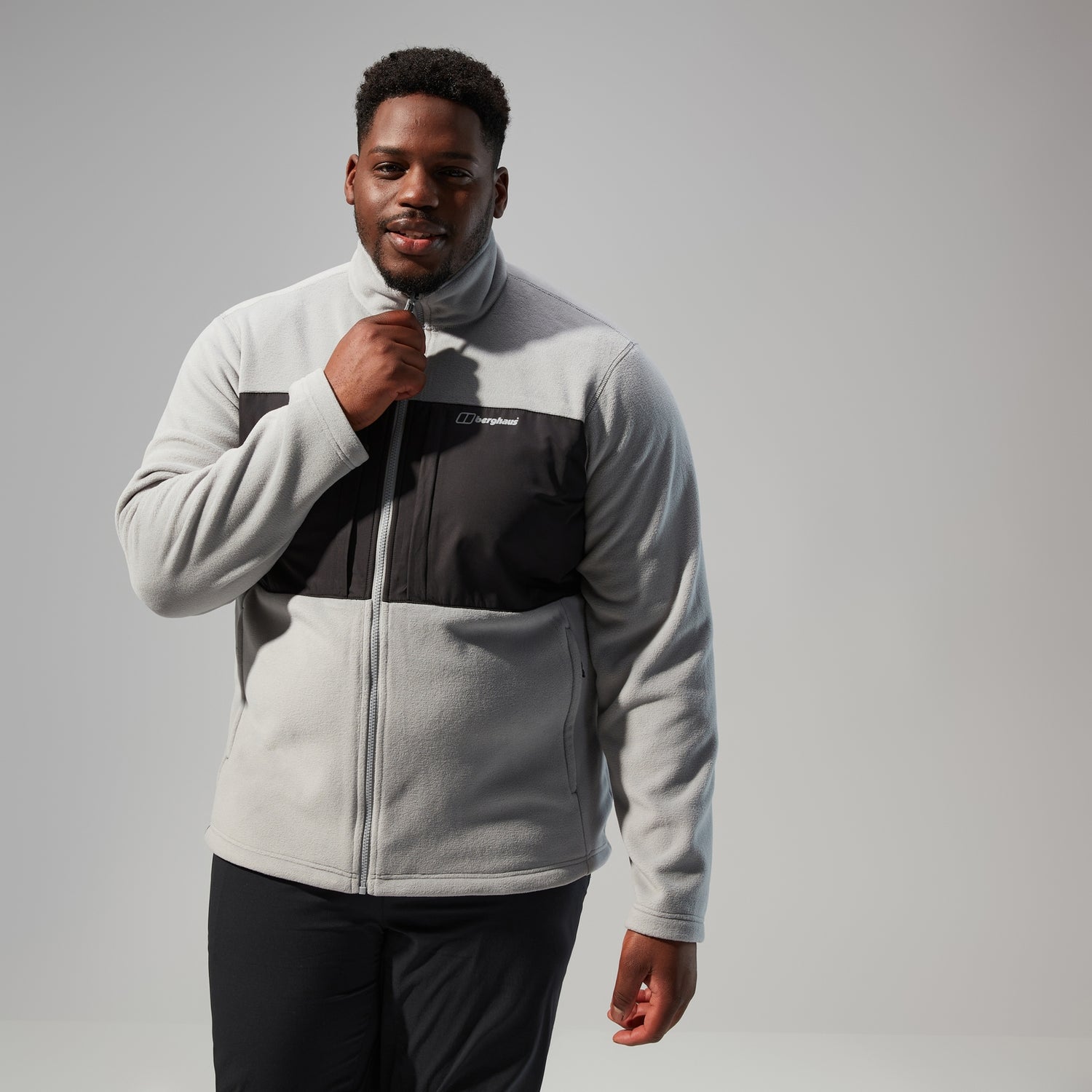 Grey berghaus fleece cheap