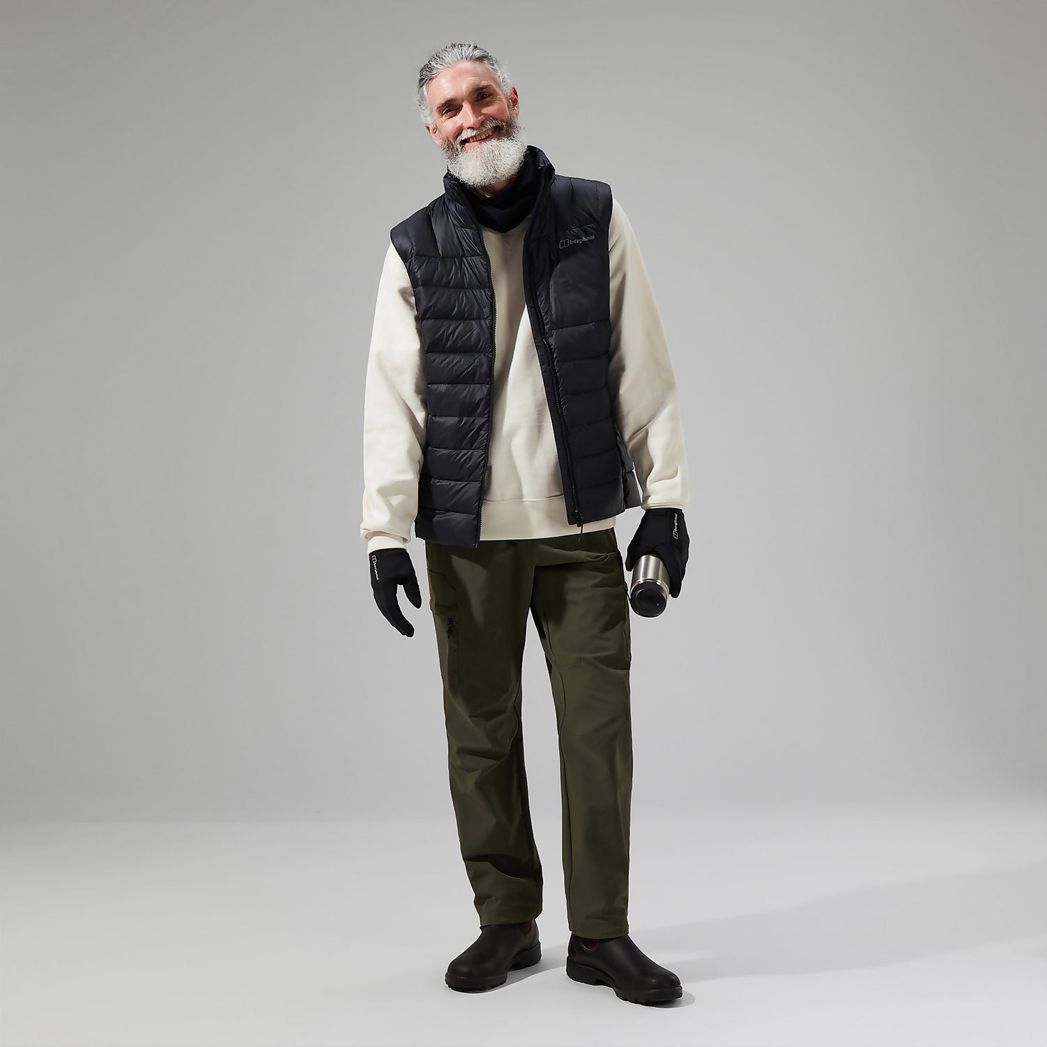 Mens store insulated gilet