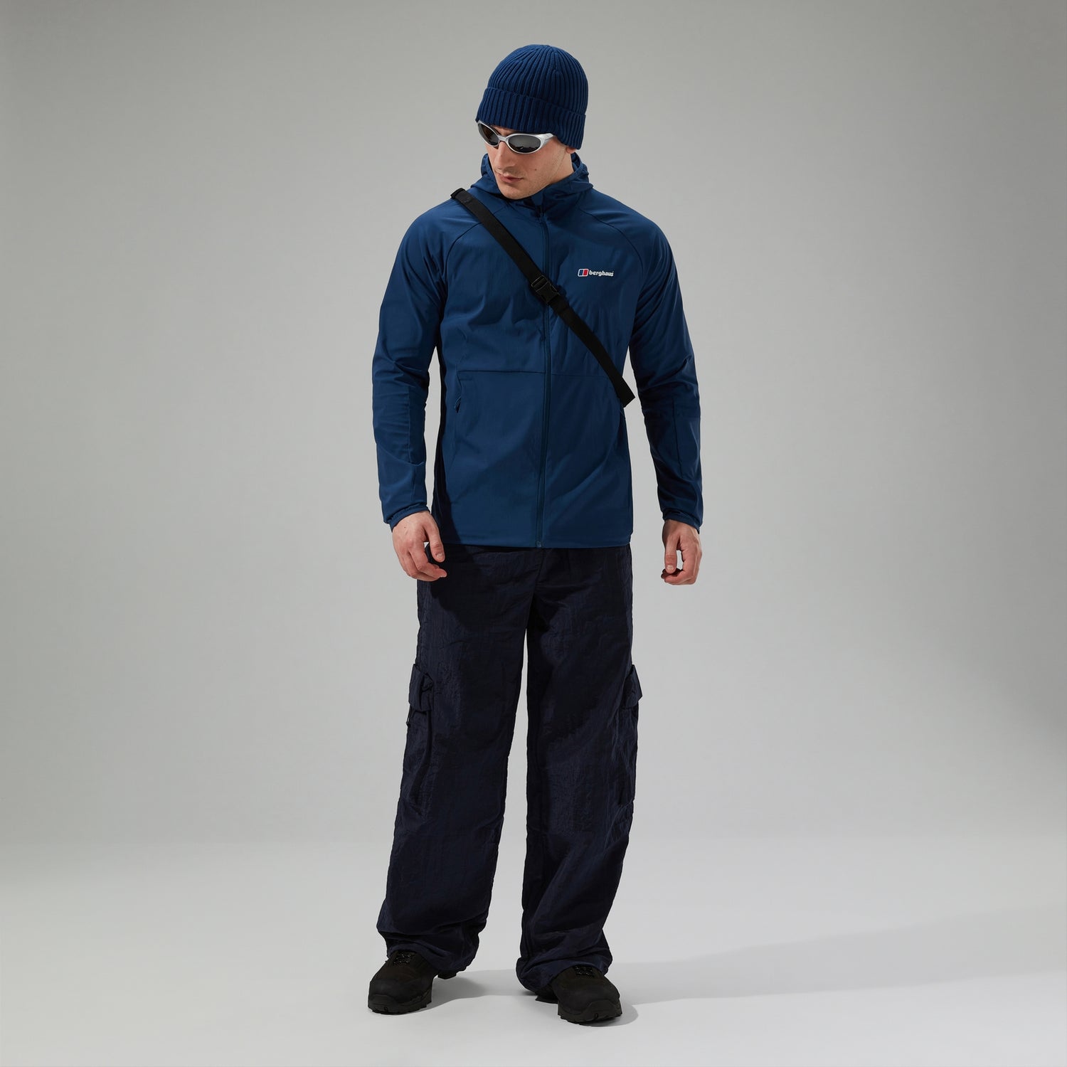Berghaus theran hooded jacket blue online