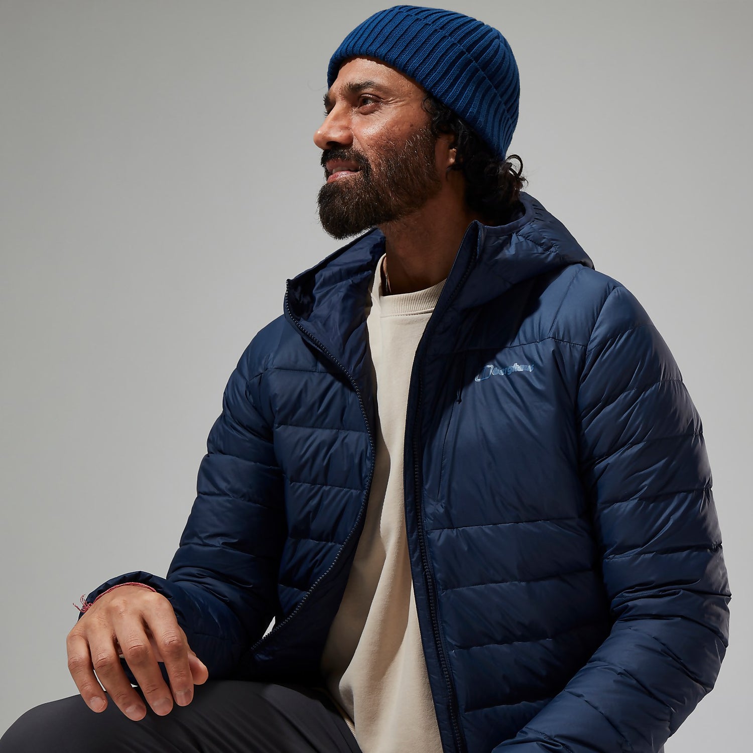 Down insulated jacket top