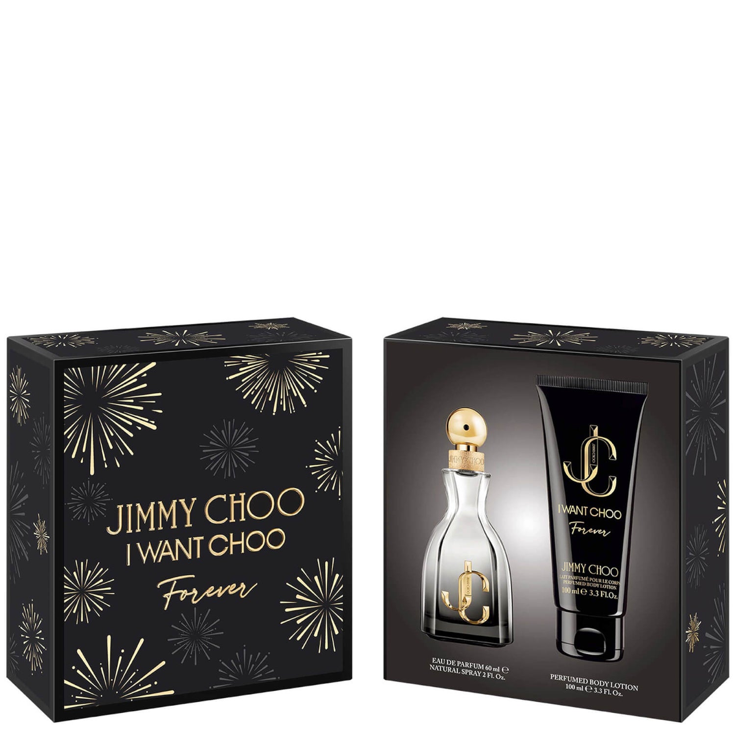 Jimmy Choo I Want Choo Forever Eau De Parfum and Body Lotion Set