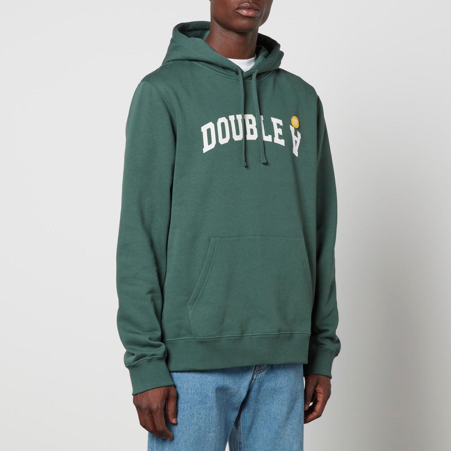 Wood Wood Men's Ian Arch Hoodie - Forest Green - S