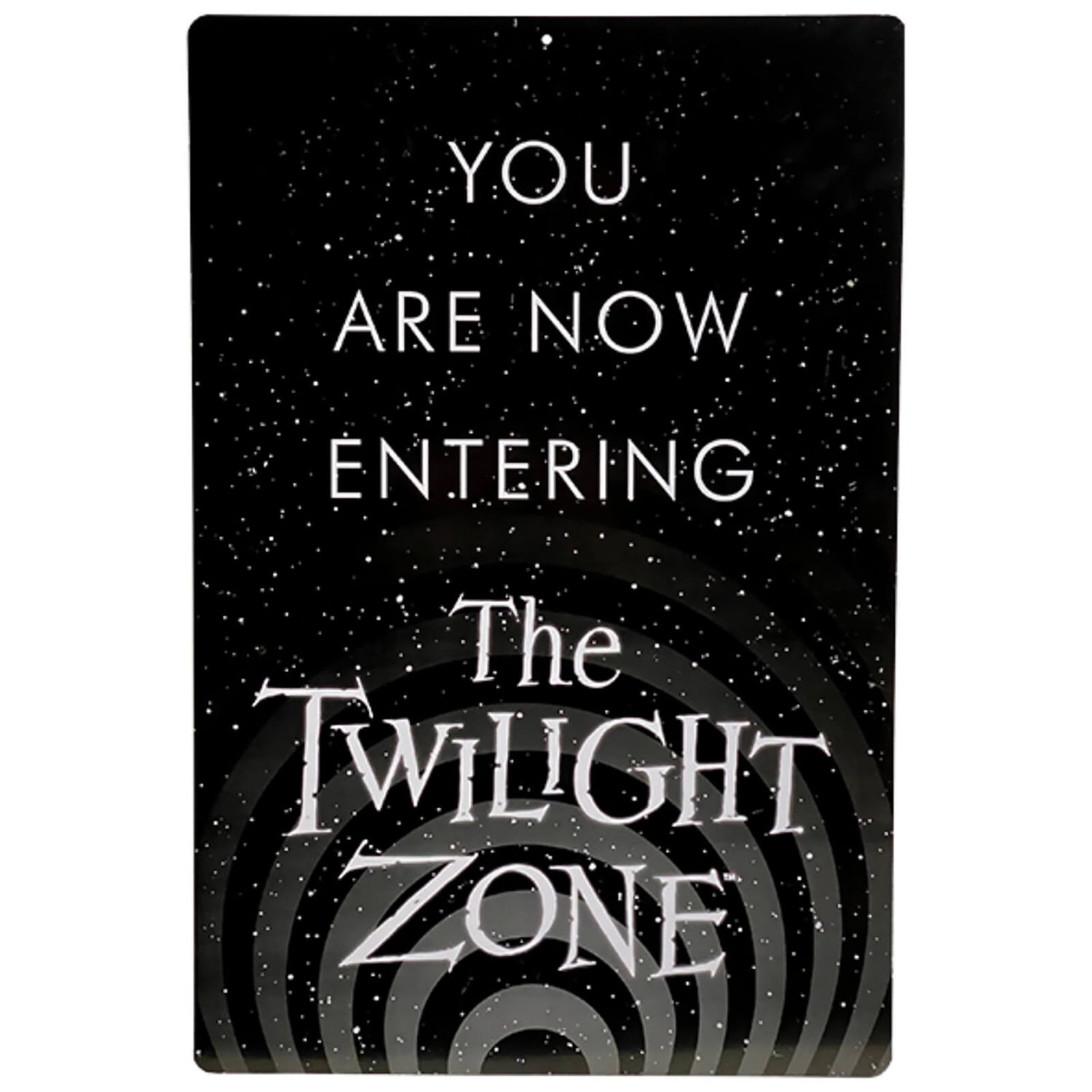 Trick or Treat Studios The Twilight Zone Metal Sign